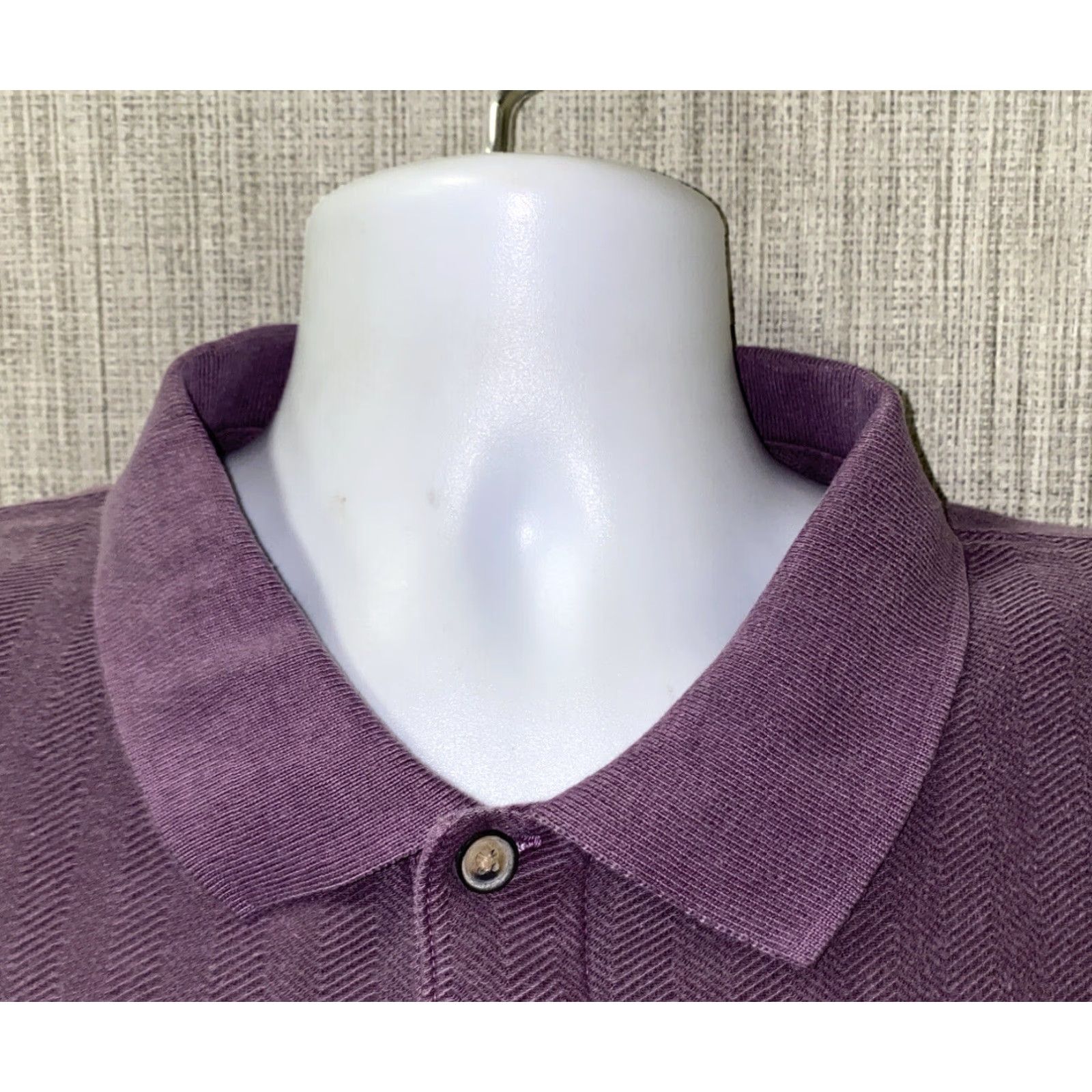 Vintage Cabela’s Men's Golf Polo Shirt Short Sleeve Purple Size L NWT Size US L / EU 52-54 / 3 - 3 Thumbnail