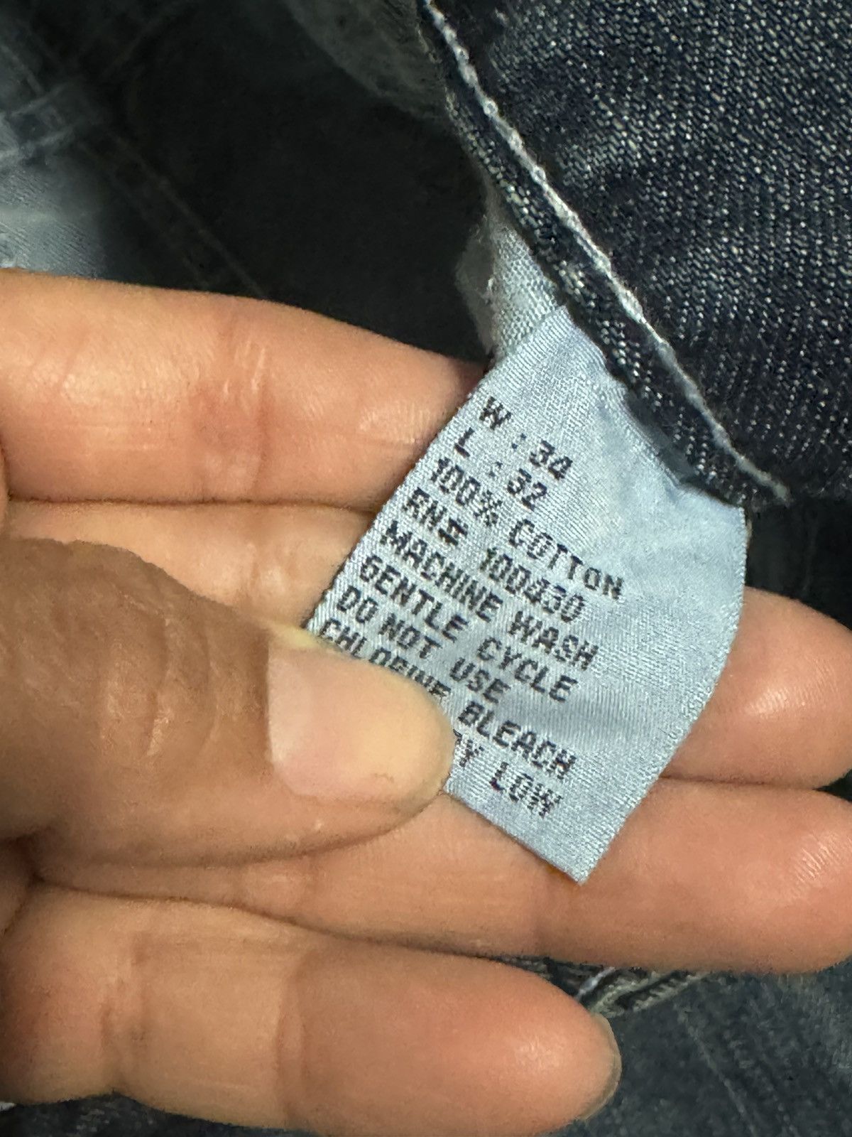 Other Y2K Embroidered Cross Jeans Size US 34 / EU 50 - 7 Thumbnail