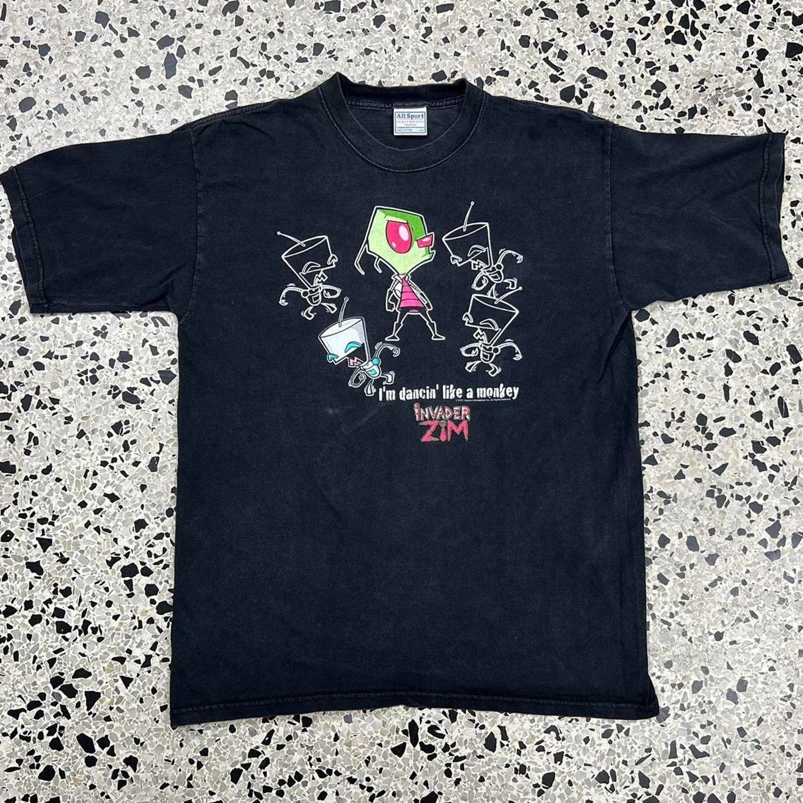 Nickelodeon VINTAGE Y2K NICKELODEON INVADER ZIM PROMO TEE Size US L / EU 52-54 / 3 - 1 Thumbnail