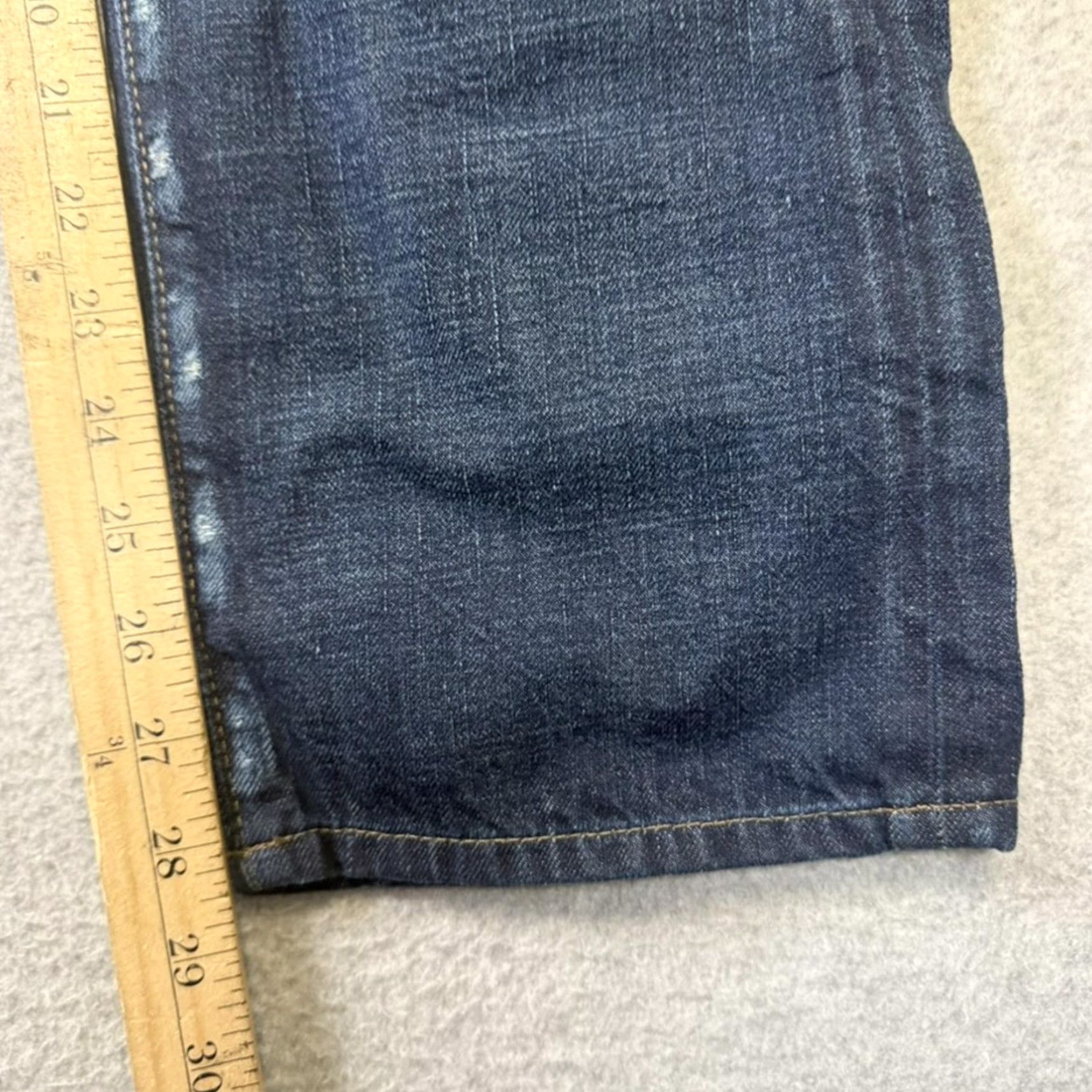 Lucky Brand Lucky Brand Jeans Women’s 8/29 Cargo Distressed Straight Blue 7W11009 Size 30" / US 8 / IT 44 - 7 Thumbnail