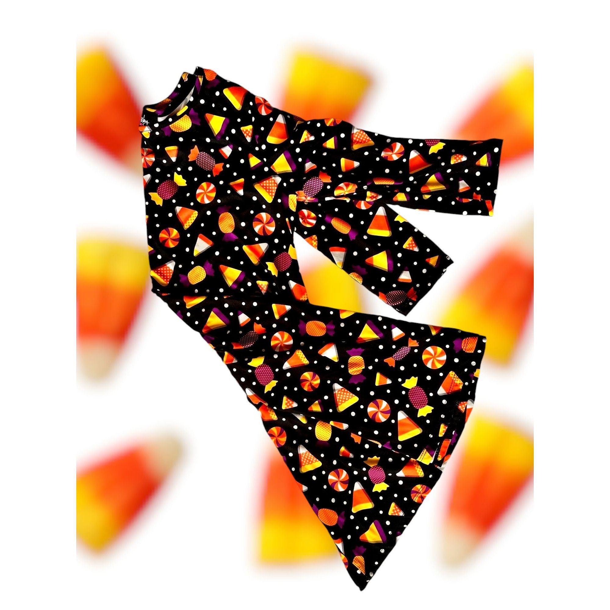 Other By & By Candy Corn Dress Girls Large 14 Black Halloween Size L / US 10 / IT 46 - 8 Thumbnail