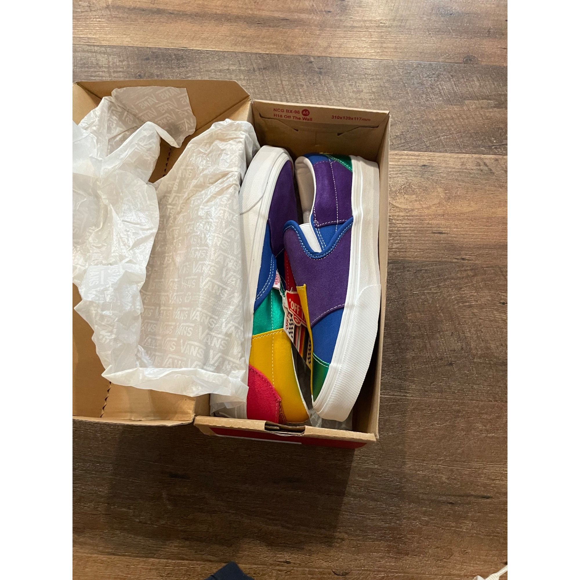 Vans BNWT Vans Pride Patchwork Slip On Skate Sneaker Men’s 9 Wome Size US 9 / EU 42 - 3 Thumbnail