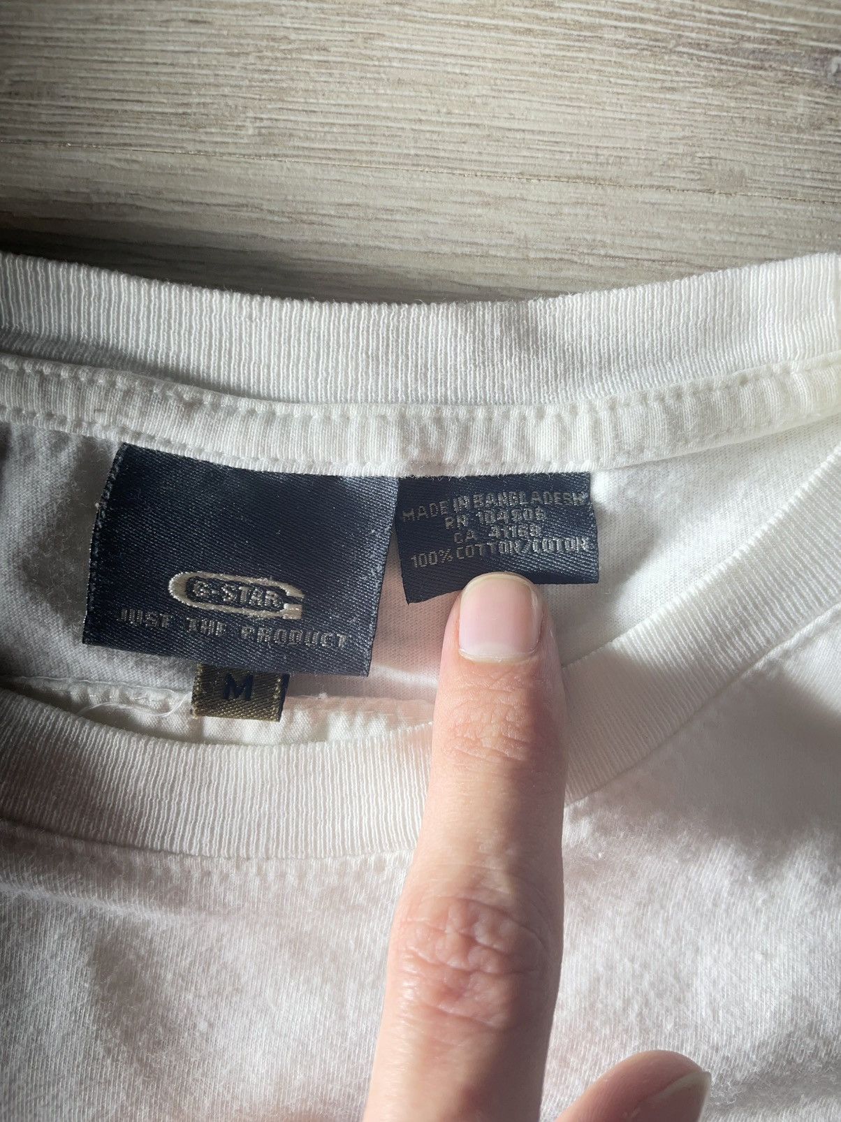 G-Star G-Star Raw Vintage Longsleeve Tee White Size M – Y2K Archive Size M / US 6-8 / IT 42-44 - 3 Thumbnail