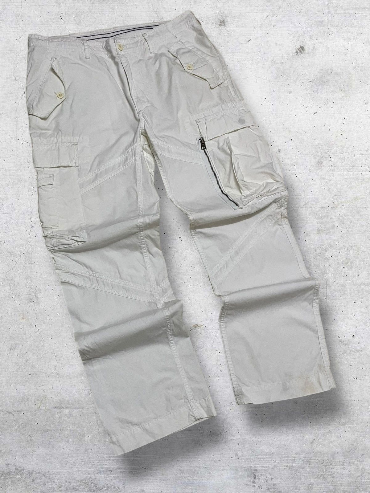 Polo Ralph Lauren VINTAGE POLO RAPLH LAUREN 90S DESIGNER OG UTILITY CARGO PANT Size US 34 / EU 50 - 2 Thumbnail