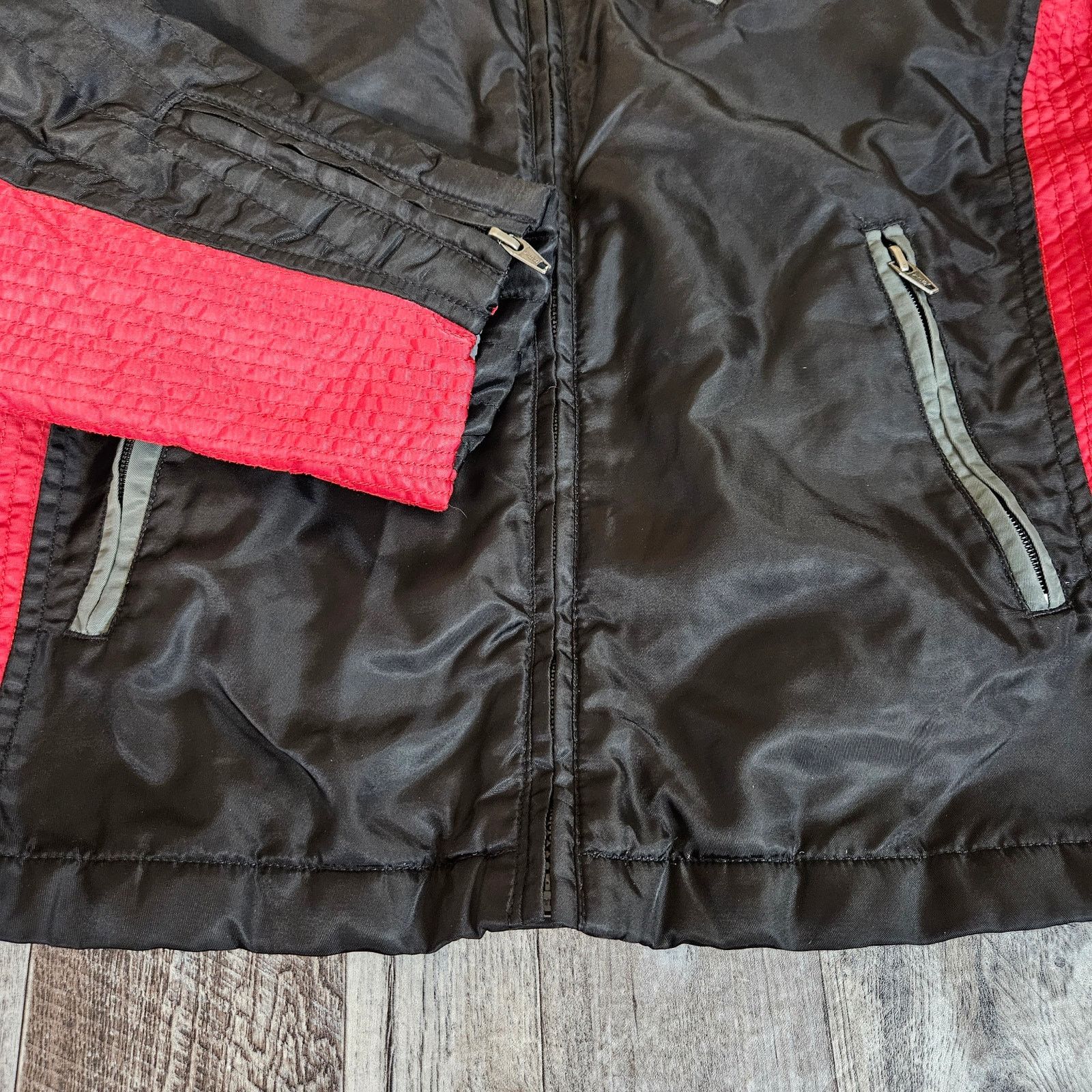 BKE Quilted Moto Bomber Jacket Y2K Quilted Biker