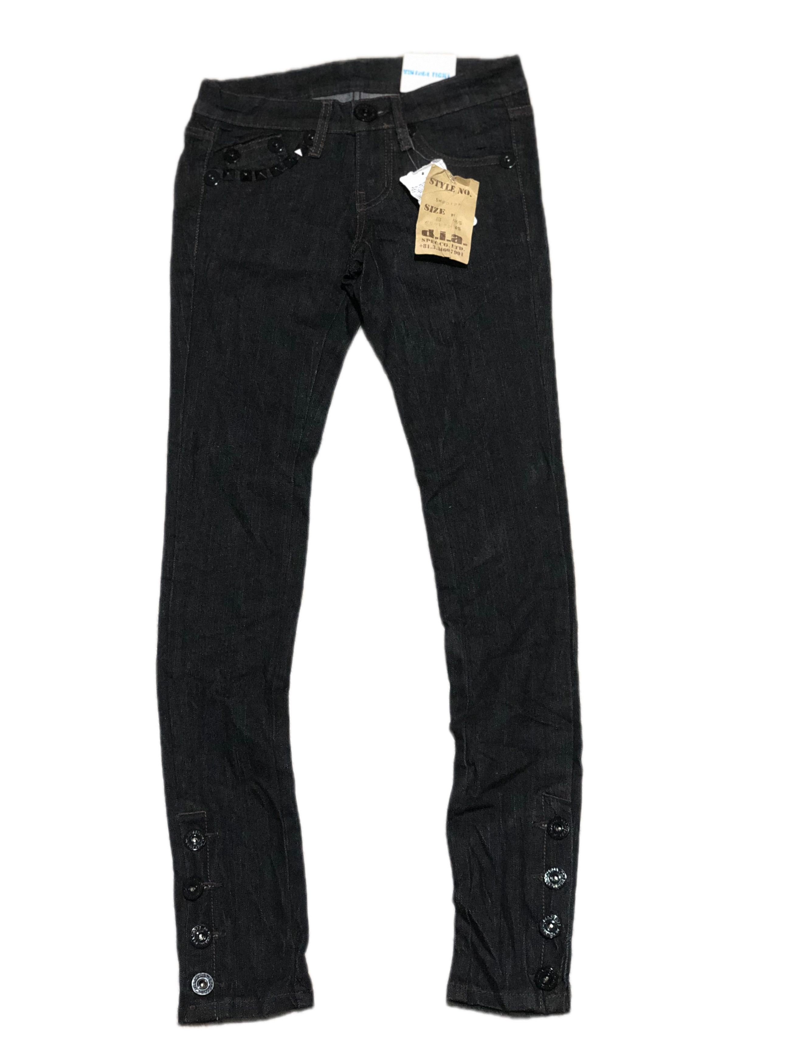 If Six Was Nine d.i.a gyaru japanese denim jeans pants Size 25" / US 0 / IT 36 - 1 Thumbnail