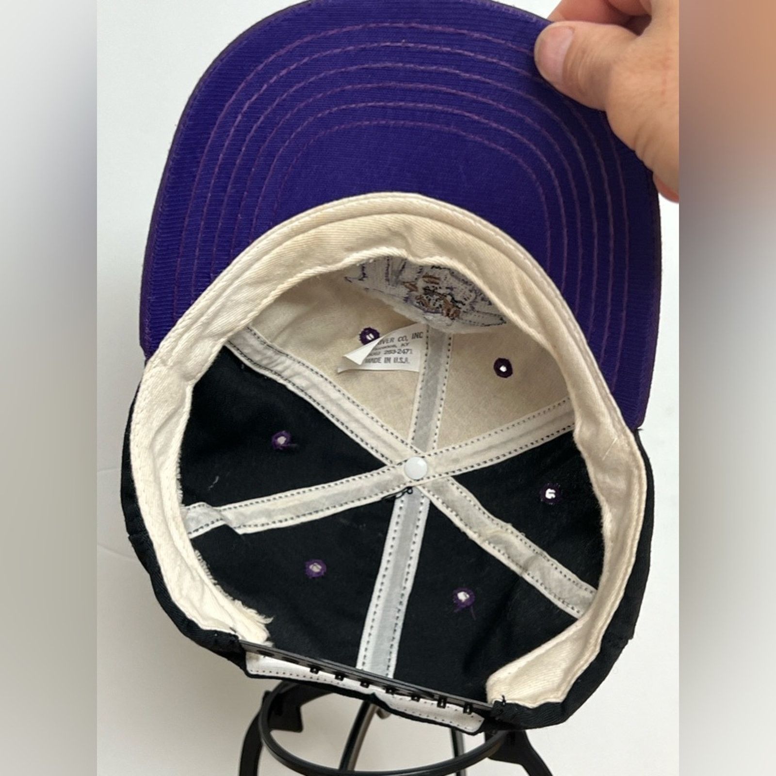 Vintage VINTAGE 1995 Merrillville Muddogs Game Hat Cap Made In USA Size ONE SIZE - 6 Thumbnail