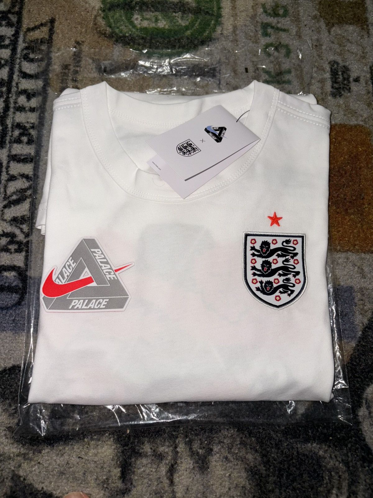 Palace x Nike England T-Shirt White