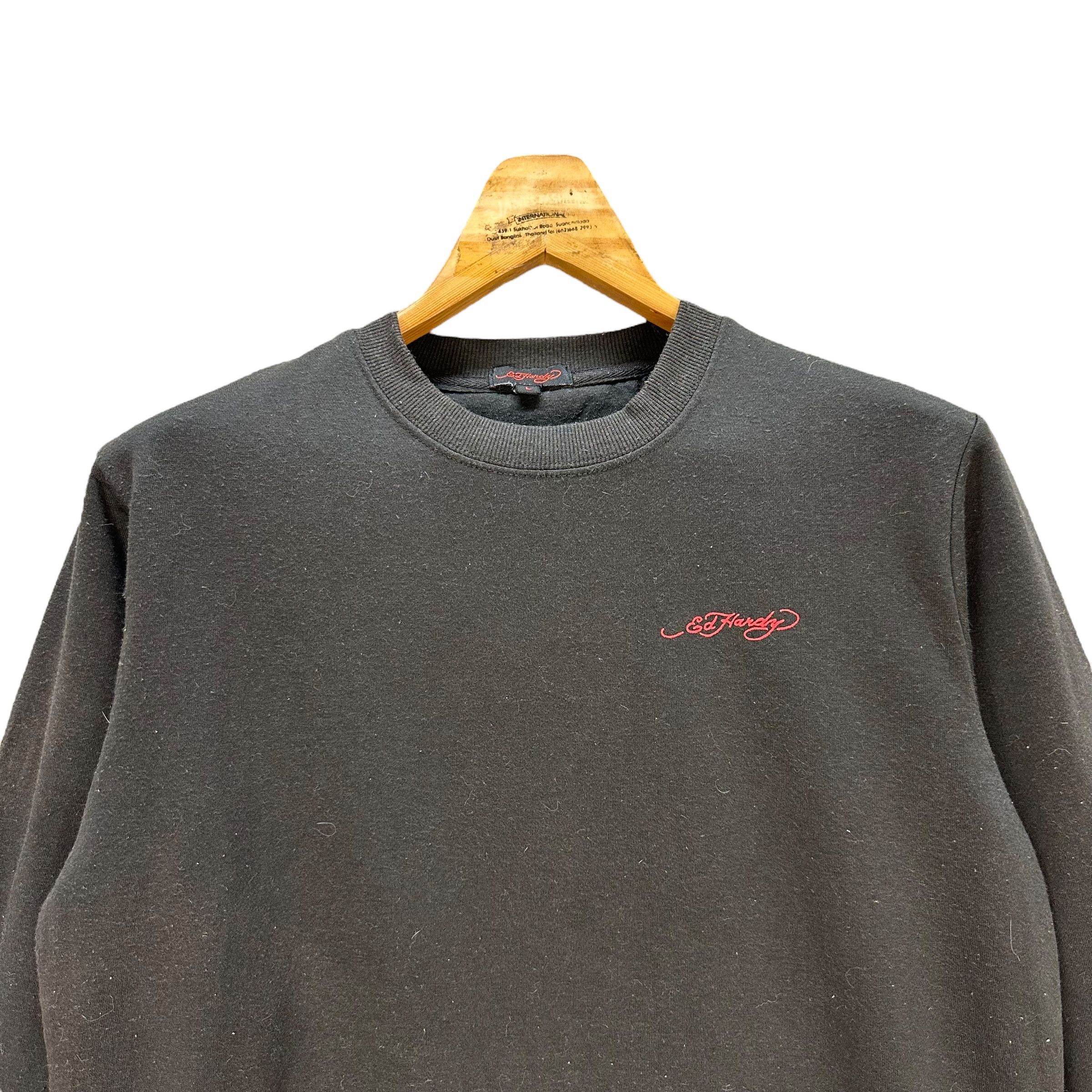 Ed Hardy Ed Hardy Graphic on Back Sweatshirts #9130-60 Size US L / EU 52-54 / 3 - 4 Thumbnail