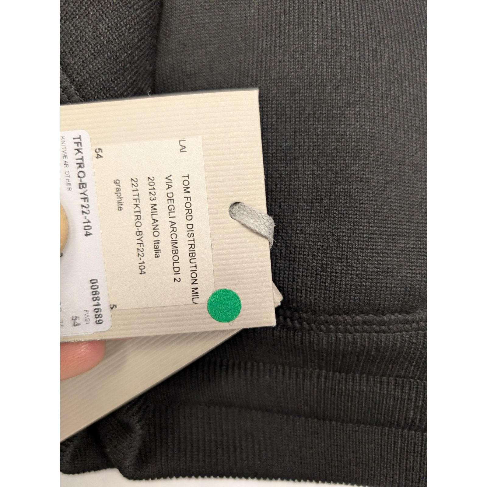 Tom Ford o1rshd1 Sweatpants / Joggers / Trousers in Black Size US 38 / EU 54 - 21 Thumbnail