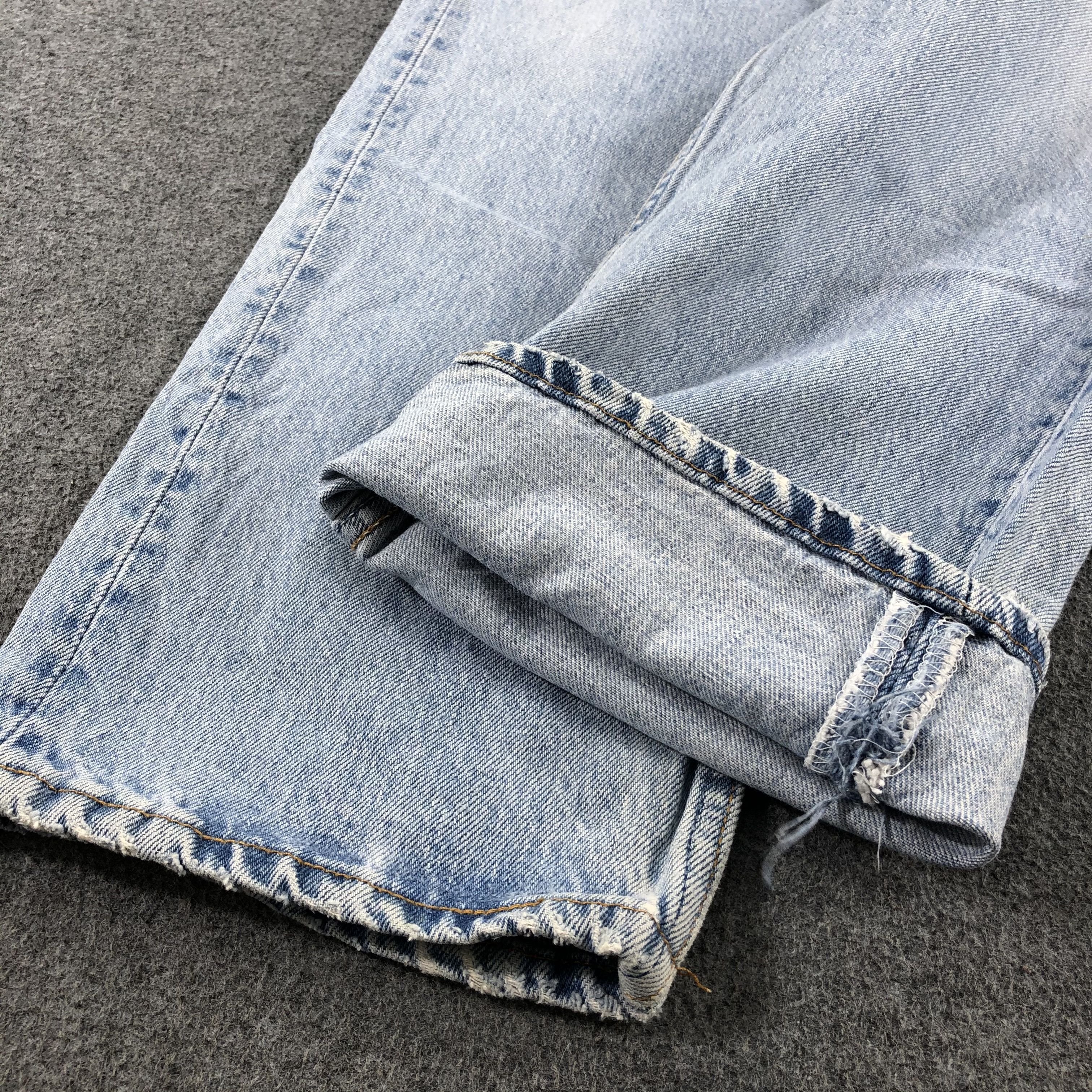 Levi's Vintage Blue Wash Levis 501 Jeans-J2556 Size US 32 / EU 48 - 7 Thumbnail