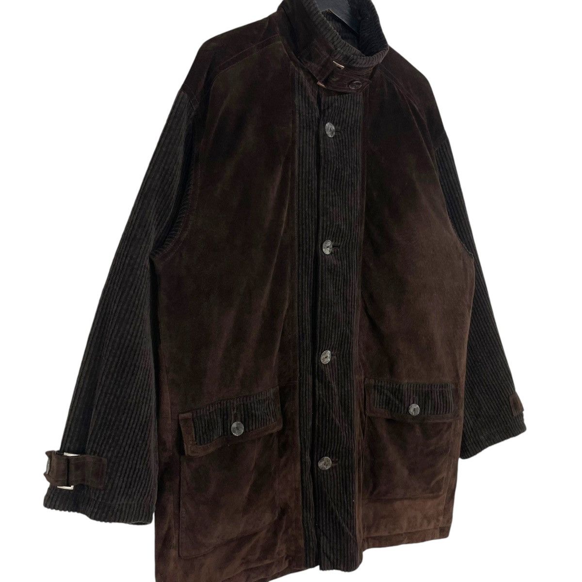 Nazareno Gabrielli Vintage Nazareno Gabrielli 1907 Velvet Jacket Brown Size US L / EU 52-54 / 3 - 2 Thumbnail