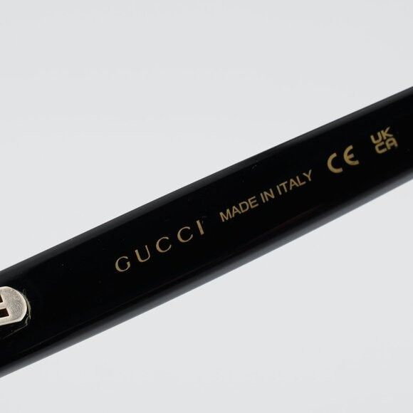 Gucci Gucci GG1797SK 003 Sunglasses Orange/Black Square Frame Size ONE SIZE - 9 Thumbnail