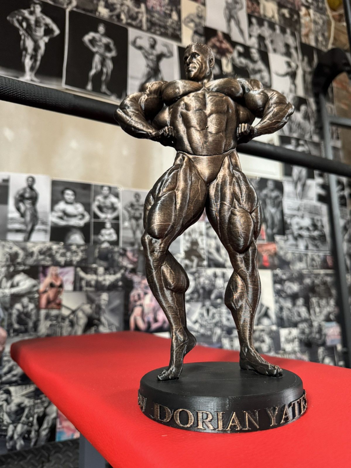 Other Gym statue Dorian Yates Mr Olympia Bodybuilding 34cm Size ONE SIZE - 17 Thumbnail