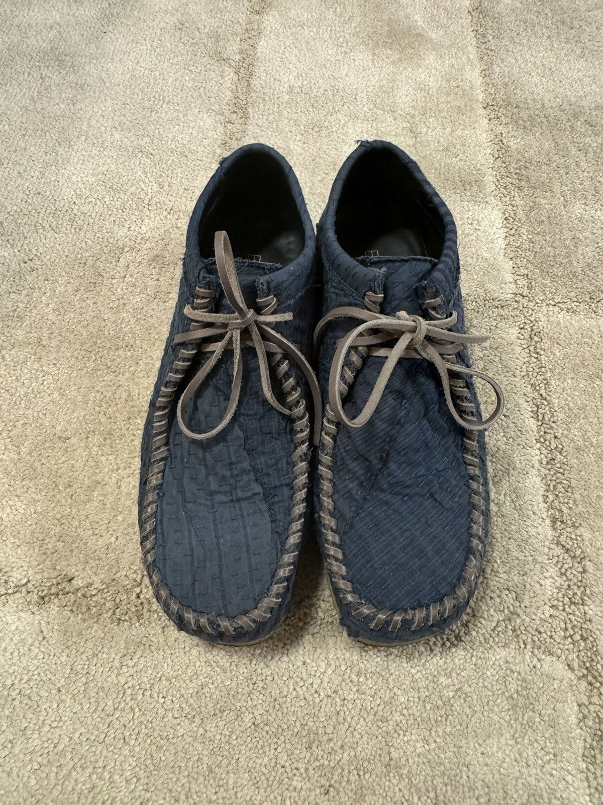 By Walid Men’s Blue Connie Lace Up Sneaker Size US 10 / EU 43 - 2 Thumbnail