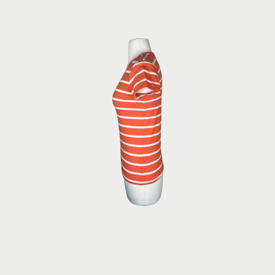 Ralph Lauren Sport Ralph Lauren Sport | Striped Vintage Vneck Tee | XS Size XS / US 0-2 / IT 36-38 - 4 Thumbnail