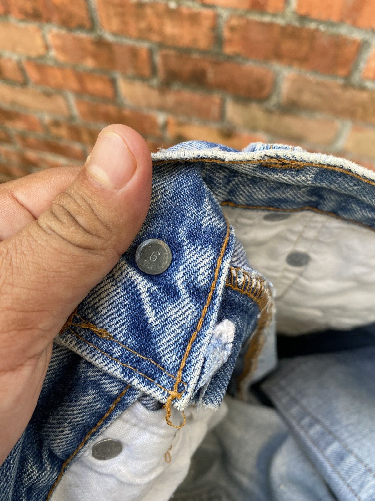 Levi's × Levi's Vintage Clothing × Vintage W31x30.5 vintage levi's 501 redline made in USA #6 Size US 31 - 8 Thumbnail