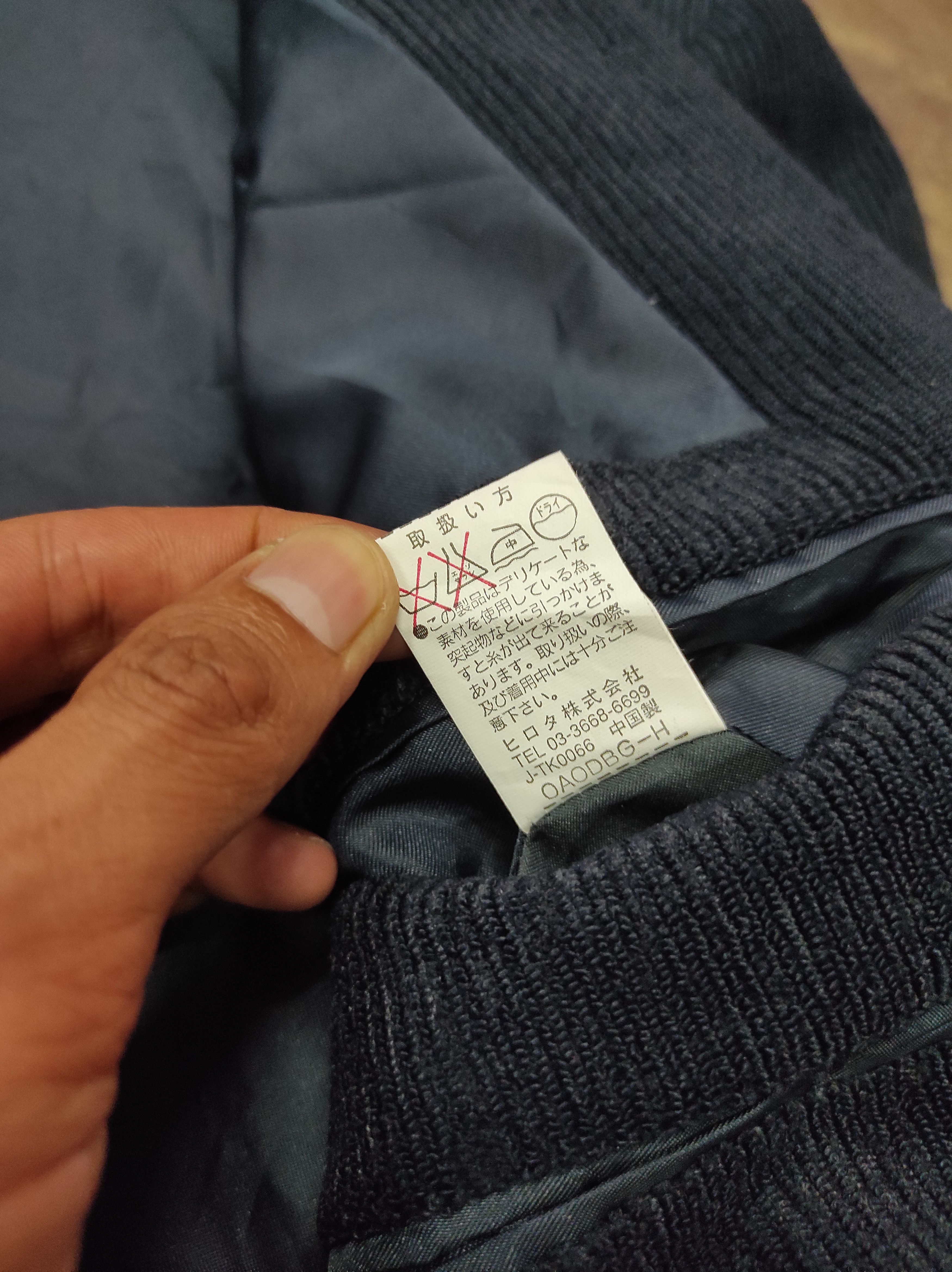 Designer × Japanese Brand ORUGANOMAC PLEATED BLAZER JACKET Size 46R - 8 Thumbnail