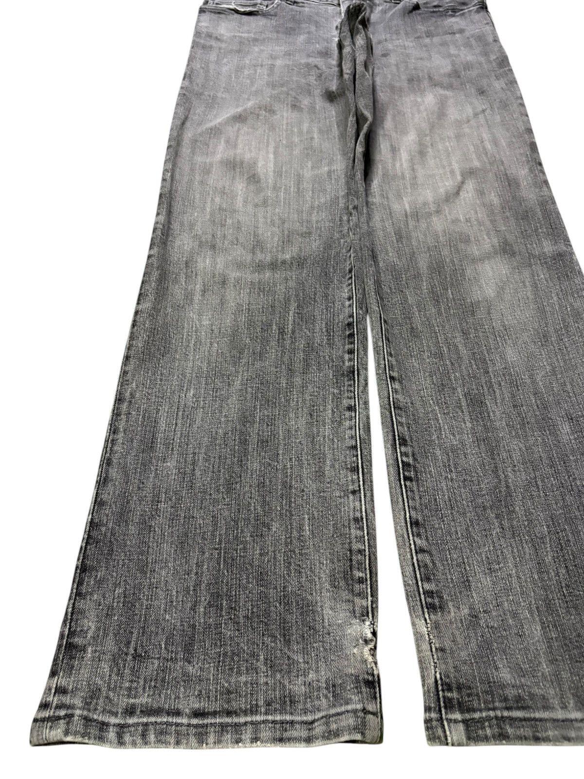 Japanese Brand Vintage Japanese Brand Distressed Loose Jeans Size US 32 / EU 48 - 6 Thumbnail