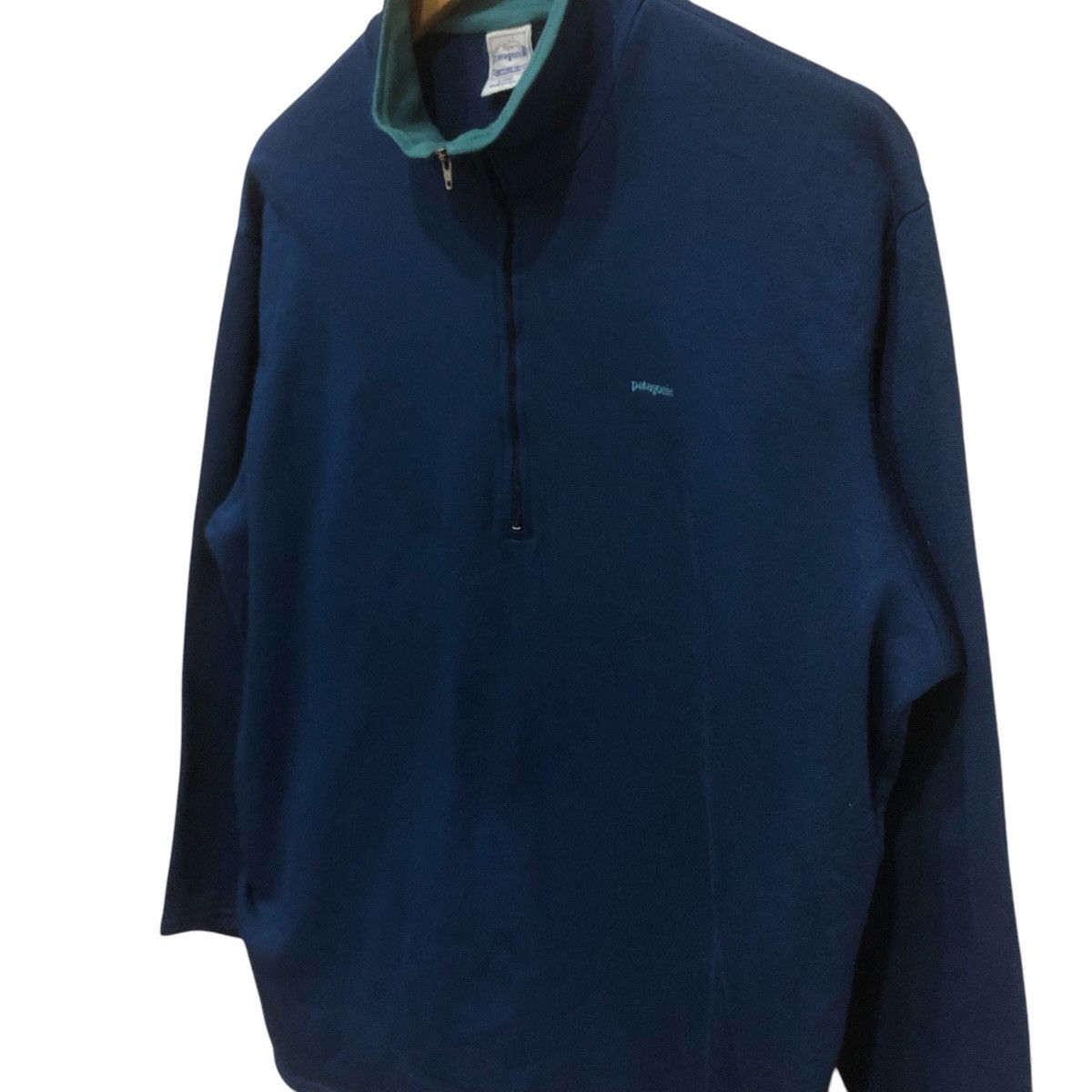 Patagonia × Vintage Vintage Patagonia Halfzip Sweater Size US XL / EU 56 / 4 - 2 Thumbnail