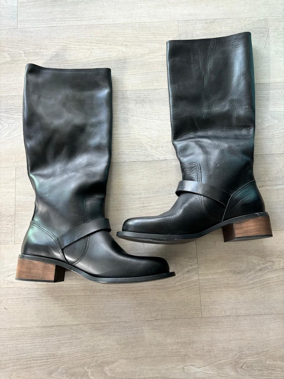 Enfants Riches Deprimes Enfants Riches Déprimés Leather Buckle Boots Size US 12 / EU 45 - 5 Thumbnail