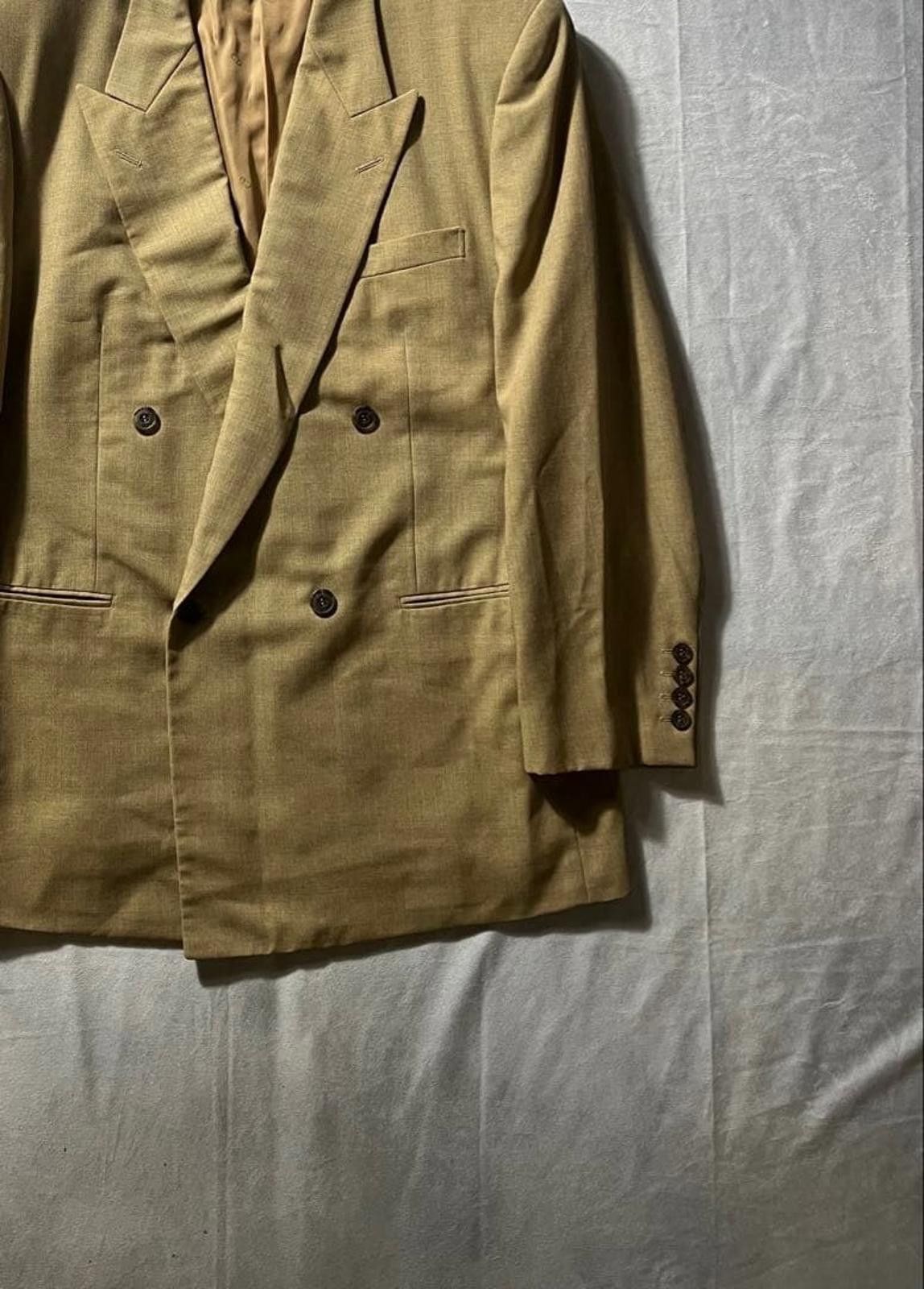 Dior Dior - Double Breasted Suit Beige Size 40R - 2 Thumbnail