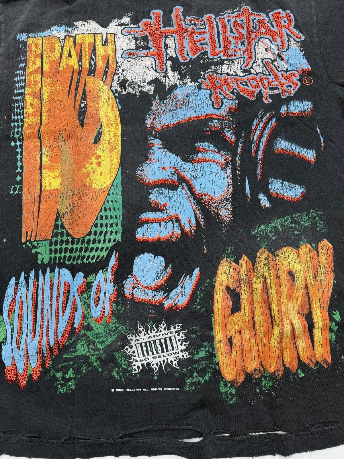 HELLSTAR Hellstar Headphones T-shirt Size US M / EU 48-50 / 2 - 4 Thumbnail