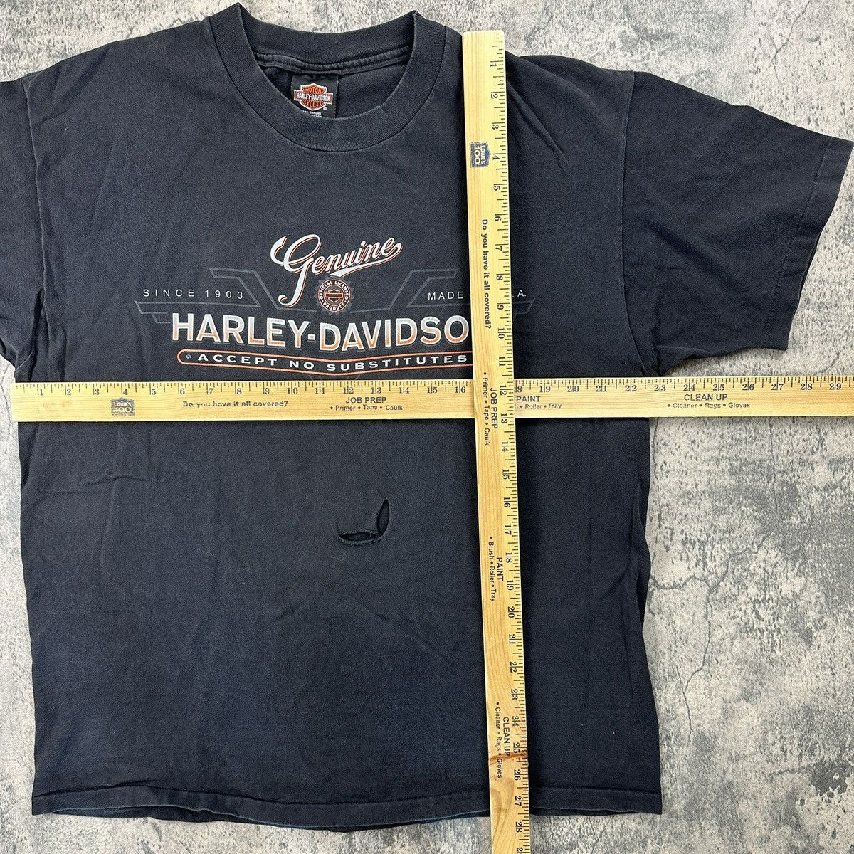 Harley Davidson × Vintage Vintage Harley Davidson T Shirt BLACK Size US XL / EU 56 / 4 - 5 Thumbnail