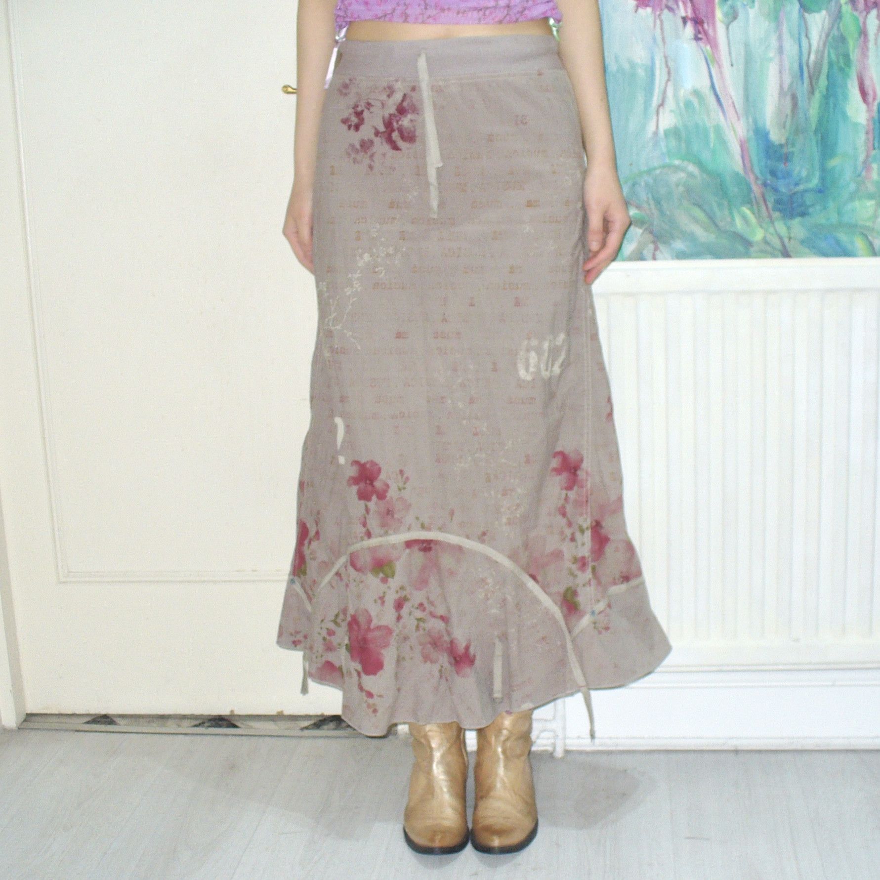 Cop Copine Cop Copine maxi skirt 2000s Size 26" / US 2 / IT 38 - 1 Thumbnail
