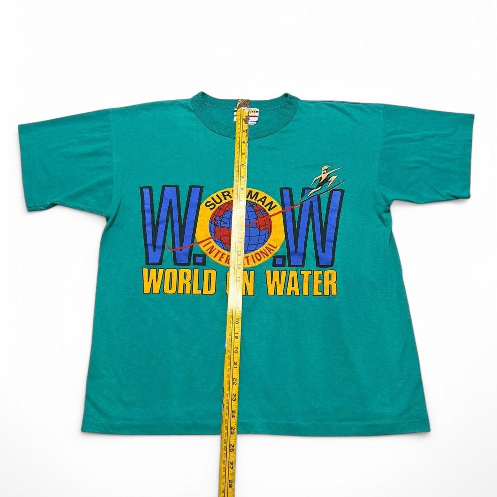 Vintage Vintage 90’s Surf Man International T-shirt Sz Large Retro Size US L / EU 52-54 / 3 - 6 Thumbnail