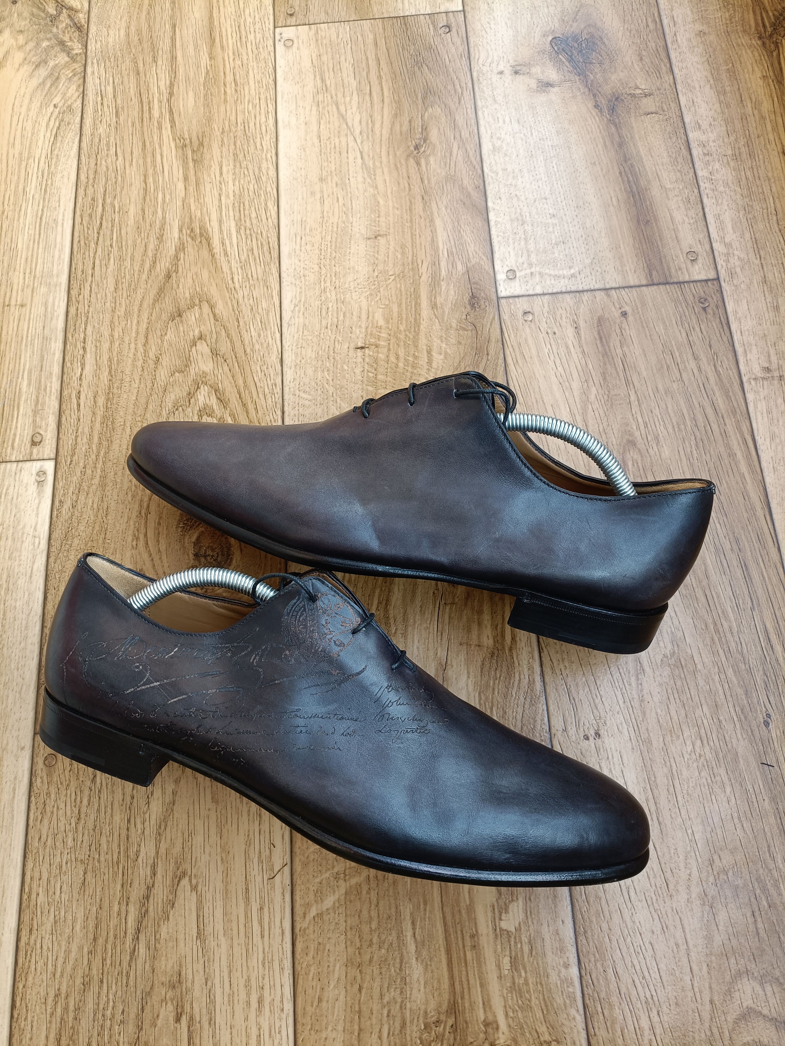 Berluti Berluti 1895 Scritto leather Lace Up Size US 9.5 / EU 42-43 - 3 Thumbnail