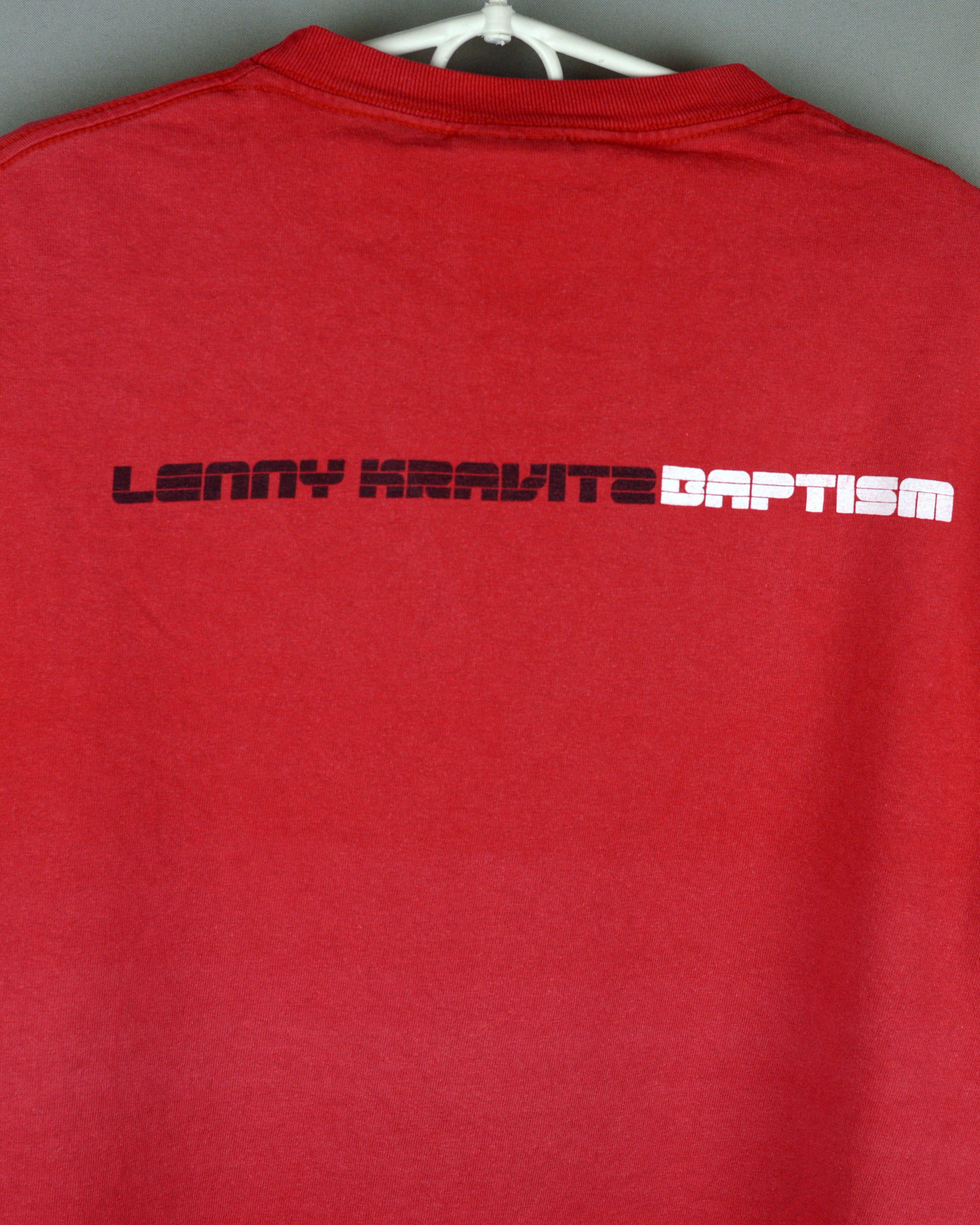 Vintage Vintage Lenny Kravitz Babtisn t shirt Size US L / EU 52-54 / 3 - 5 Thumbnail