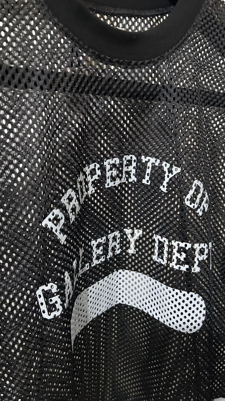 Gallery Dept. GALLERY DEPT Practice Jersey Black Size: M Size US M / EU 48-50 / 2 - 3 Thumbnail