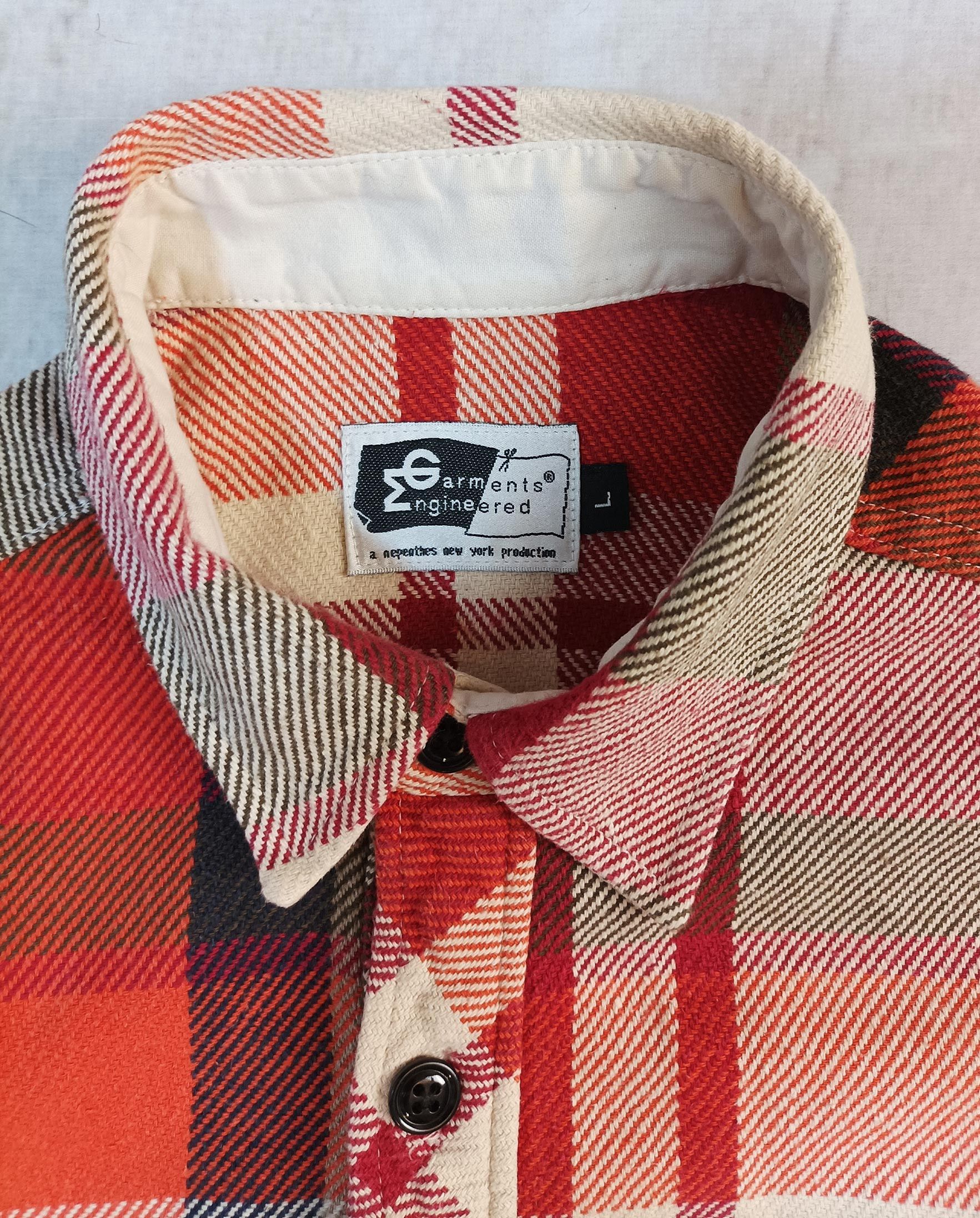 Engineered Garments Engineered Garments USA Heavyweight Flannel Pullover Shirt L Size US L / EU 52-54 / 3 - 2 Thumbnail