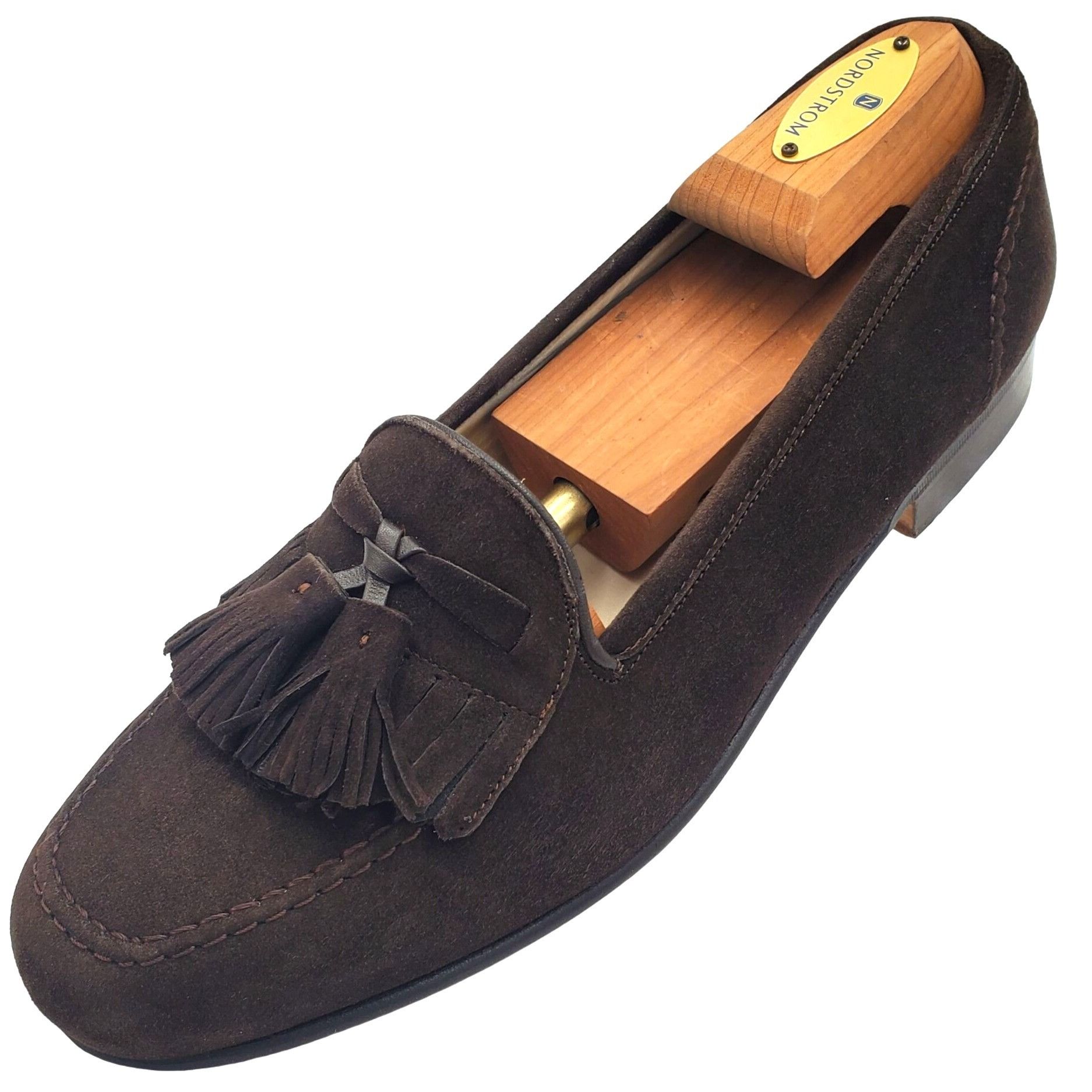 Cole Haan Italy Bragano Cole Haan Men's size 7.5 Brown Suede Leather L Size US 7.5 / EU 40-41 - 1 Thumbnail