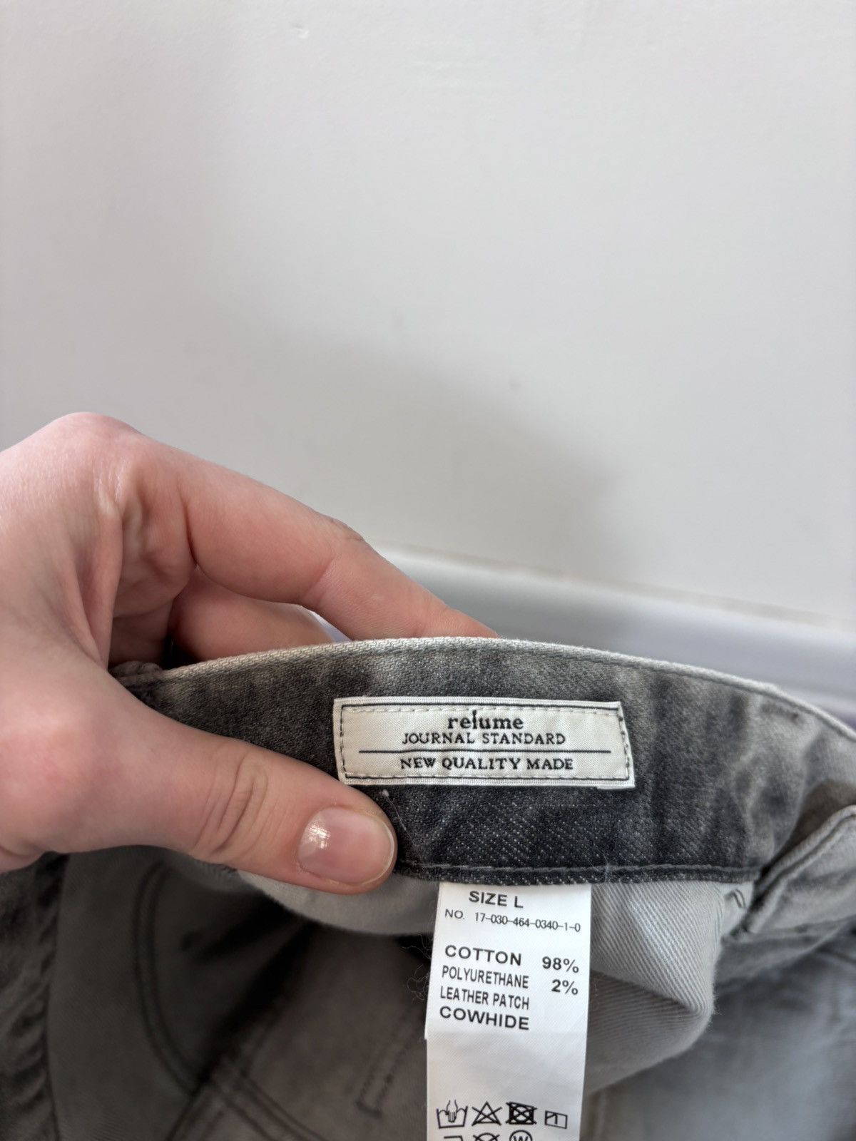 Journal Standard Journal Standard Relume Men’s Japanese Acid Wash Denim Jeans Size US 32 / EU 48 - 8 Thumbnail