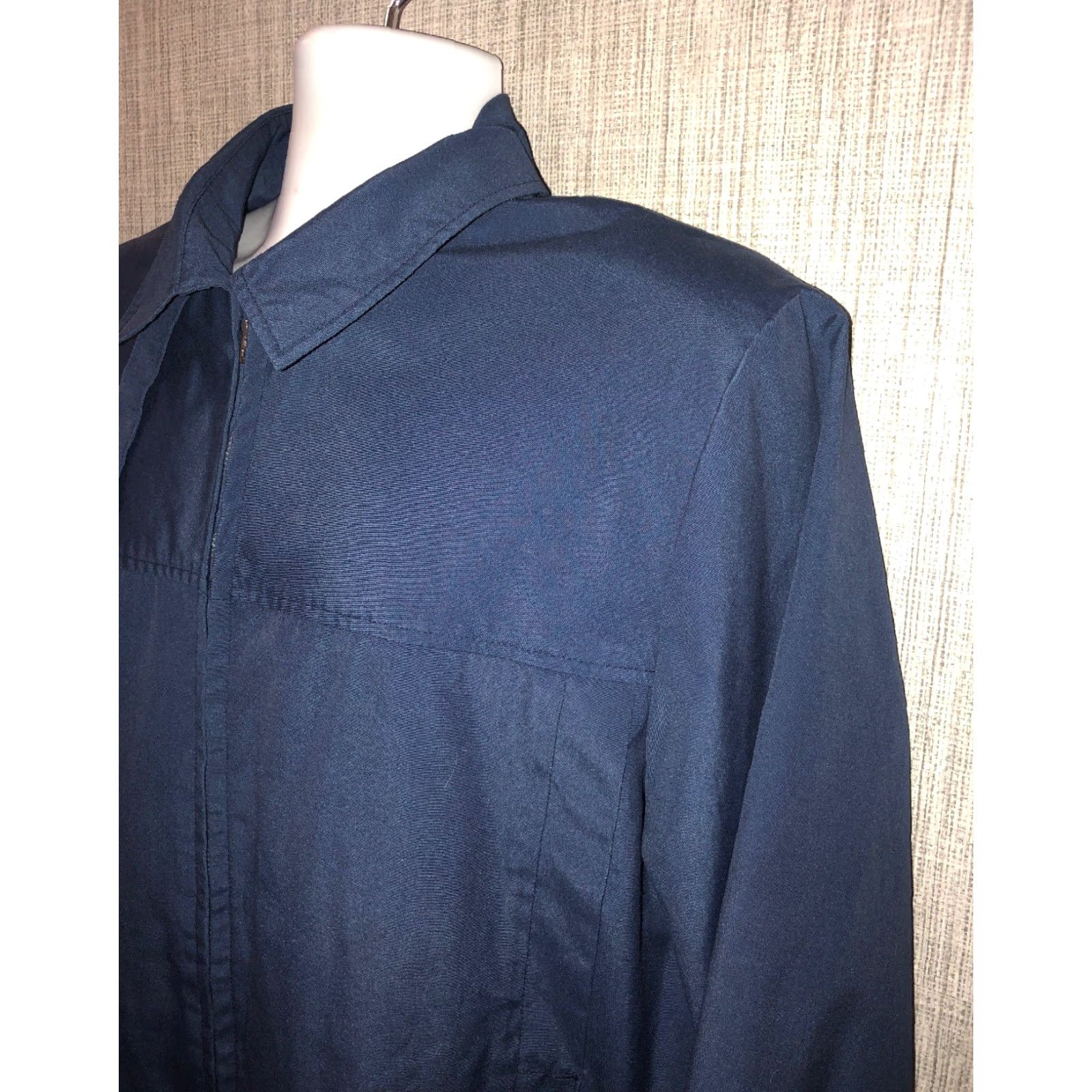 Vintage VINTAGE Current Seen Mens Blue Full Zip Jacket L Size US L / EU 52-54 / 3 - 2 Thumbnail