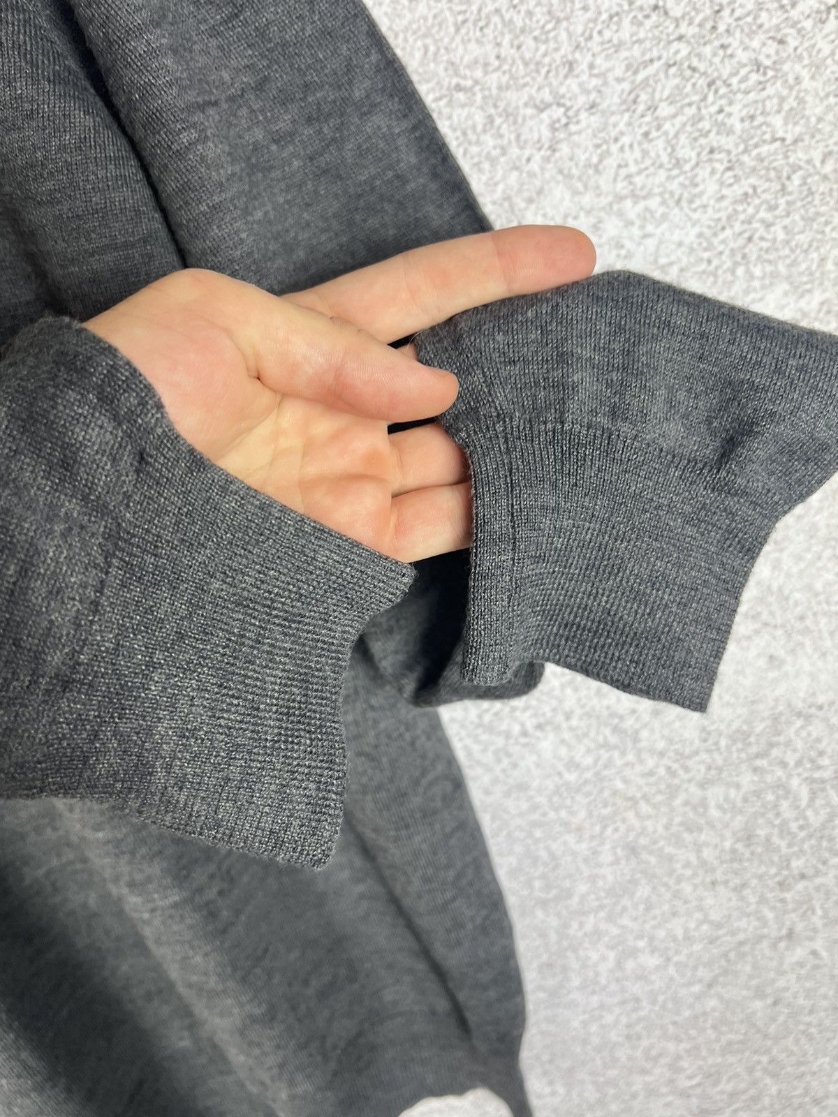 Designer × Gran Sasso Gran Sasso Lana Wool Sweater Italian Designer Pullover Size US L / EU 52-54 / 3 - 4 Thumbnail