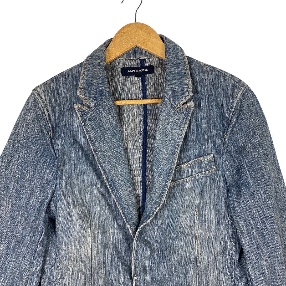 JACKROSE × Japanese Brand × Maison Kitsune 💥JACKROSE DENIM JEAN JACKET Size US M / EU 48-50 / 2 - 2 Thumbnail