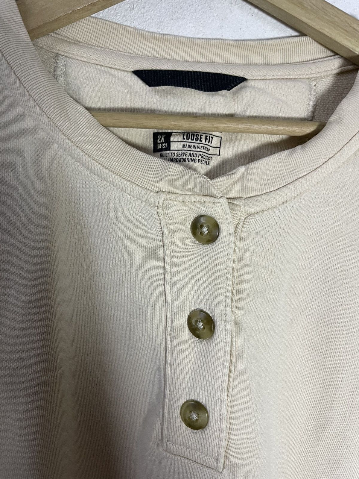 Carhartt Carhartt Loose Fit Midweight French Terry Henley Sweatshirt Size XXL / US 16-18 / IT 52-54 - 7 Thumbnail
