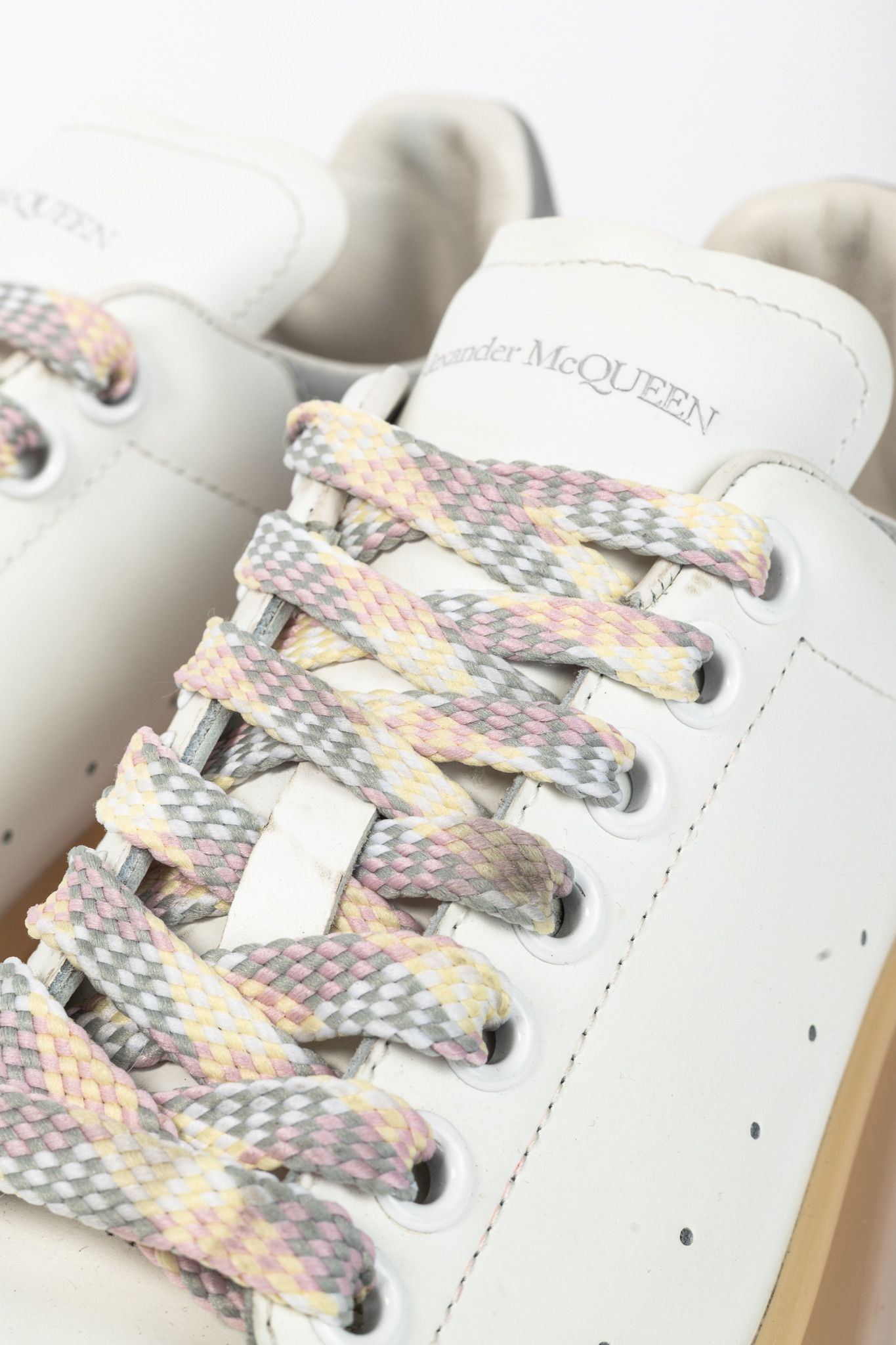 Alexander McQueen Alexander McQueen Oversized Clear-Sole Lace-Up Sneakers Size US 8.5 / IT 38.5 - 7 Thumbnail