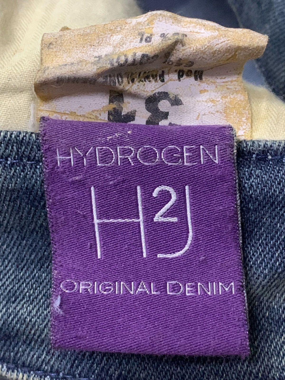 HYDROGEN × Hysteric Glamour × If Six Was Nine Hydrogen Distressed Muddy Dirty Wash Hand Made Denim Pants Size US 32 / EU 48 - 20 Thumbnail