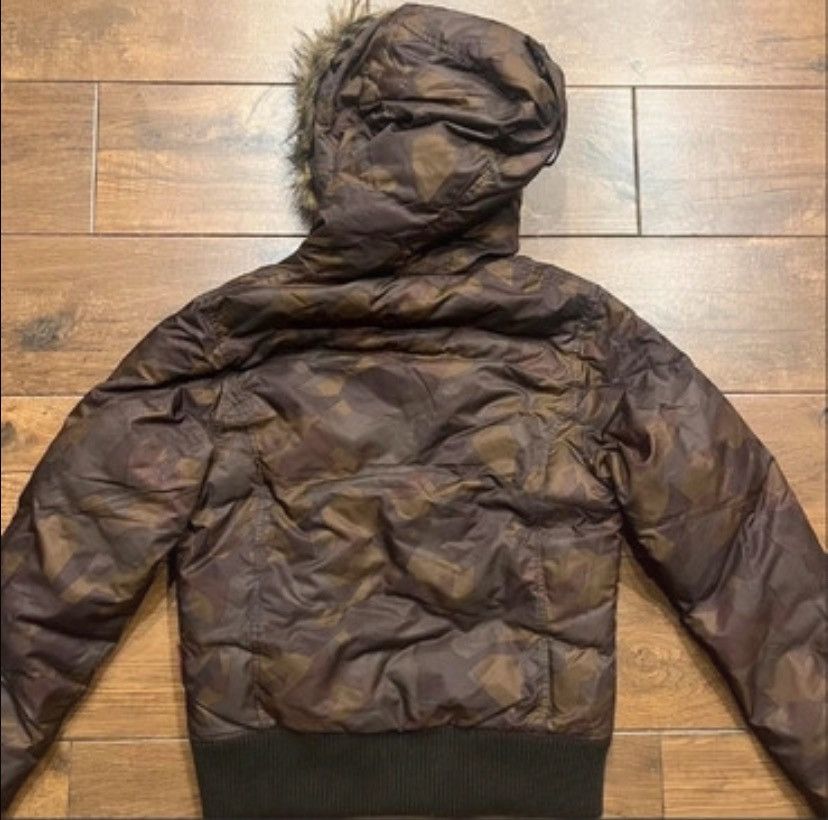Other Vintage y2k 90s Fur Camo Hoodie Jacket Size US S / EU 44-46 / 1 - 3 Thumbnail