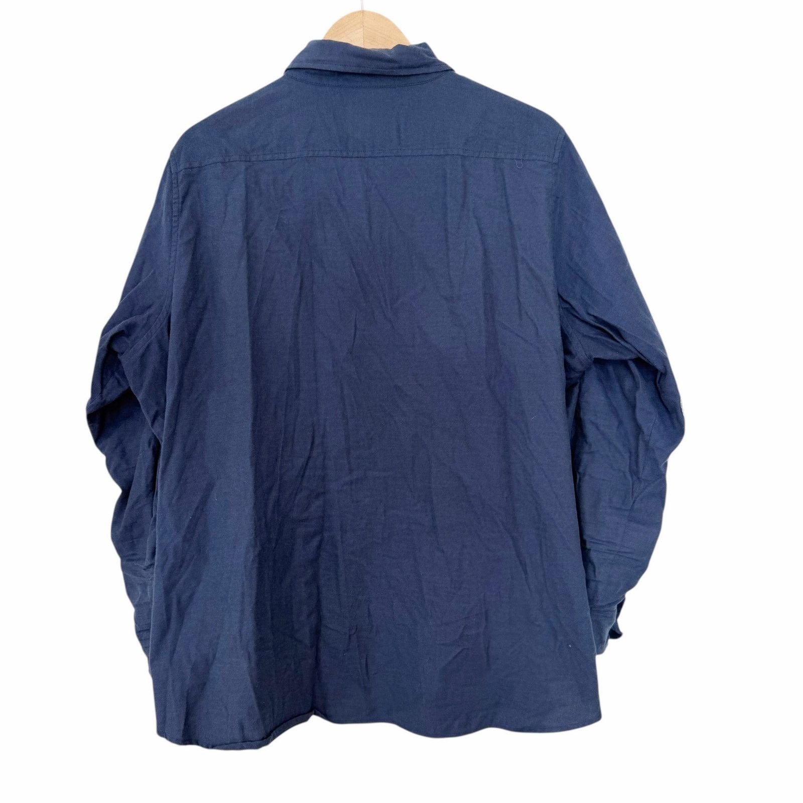 Other Kirrin Finch Blue Elbow Patch Long Sleeve Button Down Sz 24 Size 4XL / US 24-26 - 4 Thumbnail