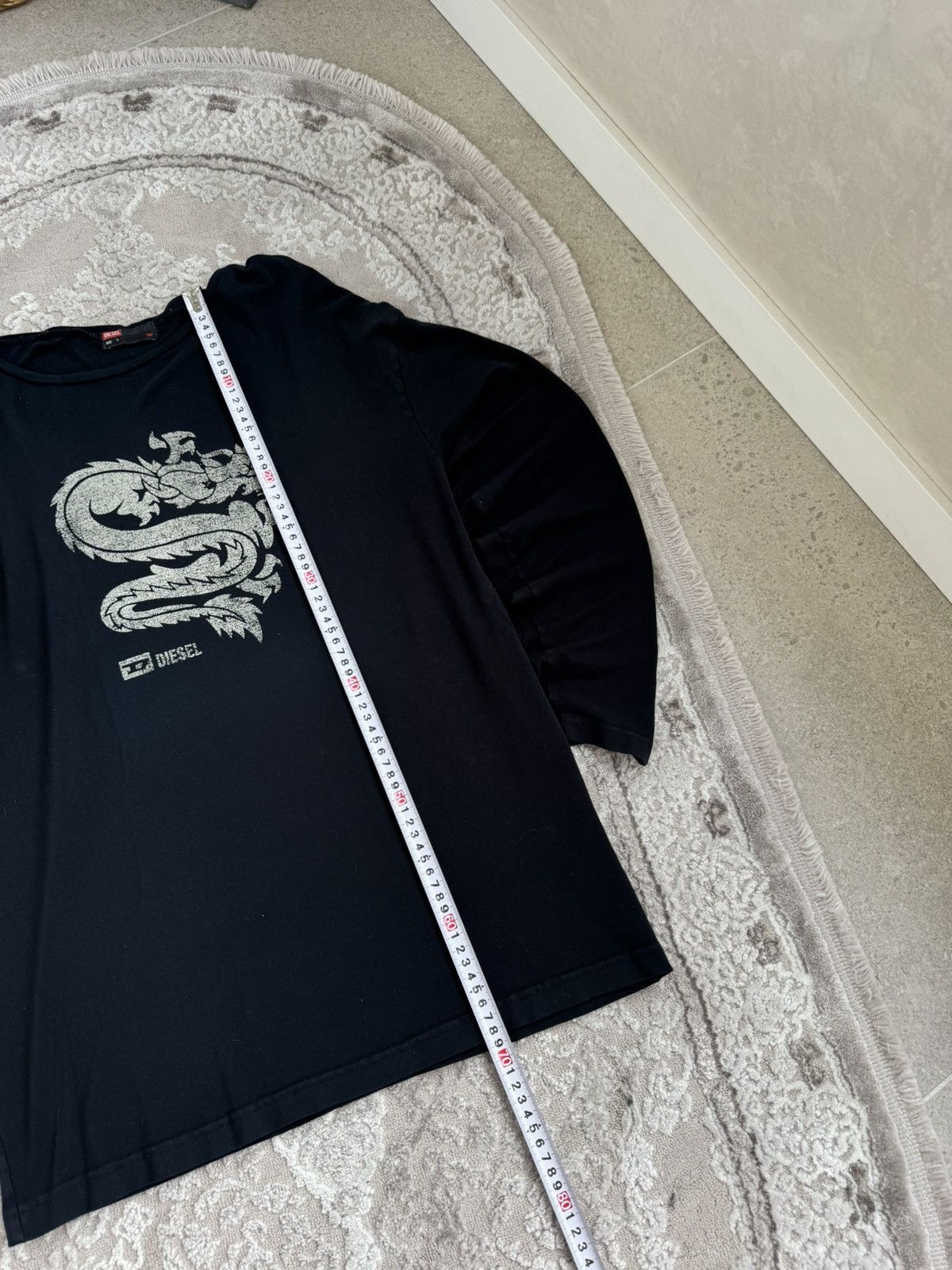 Diesel Vintage Diesel Japanese Dragon Longsleeve Size US L / EU 52-54 / 3 - 5 Thumbnail