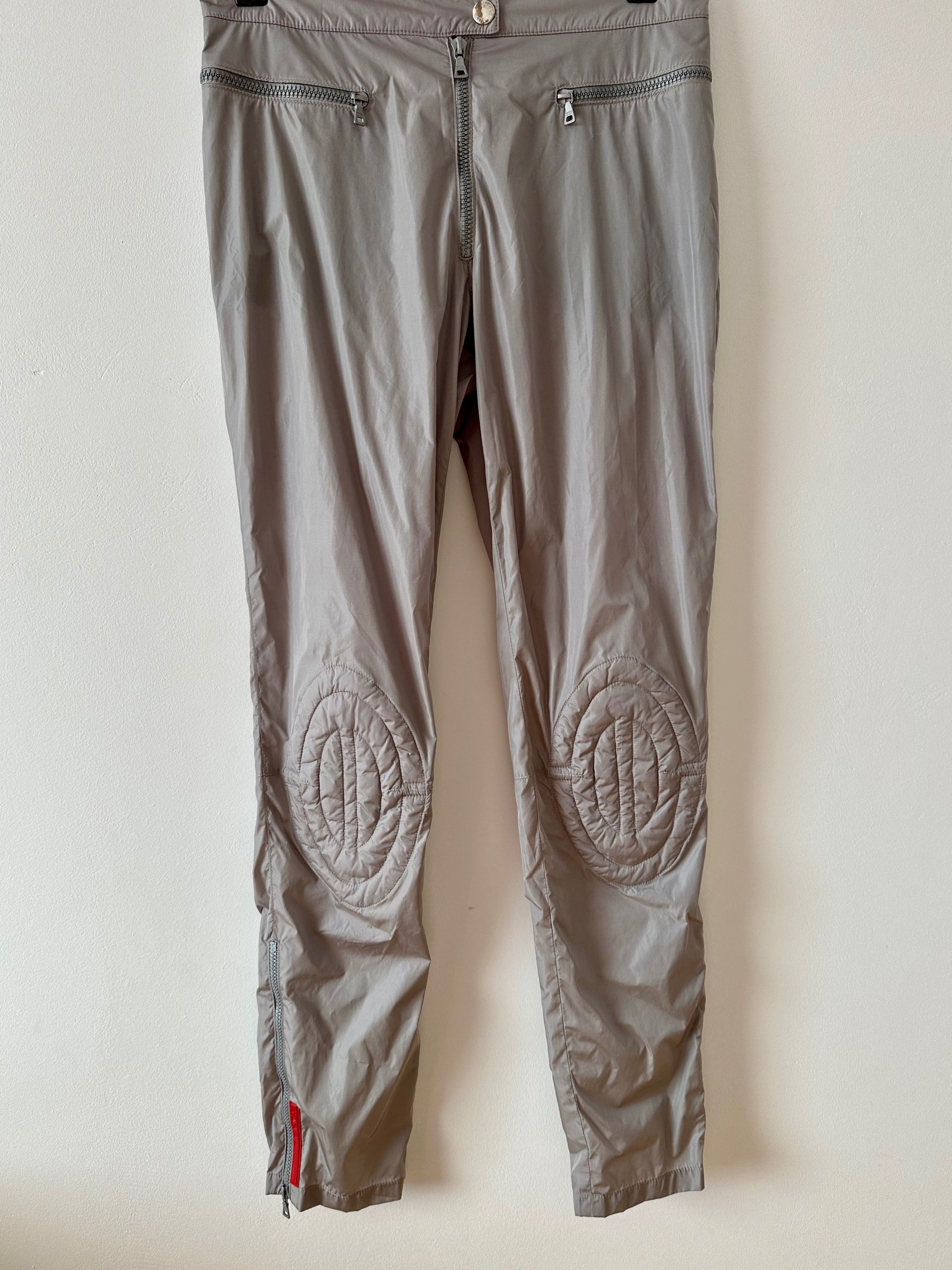 Prada 00's Prada LInea Rossa nylon pants light knee pads tech Size 28" / US 6 / IT 42 - 1 Thumbnail