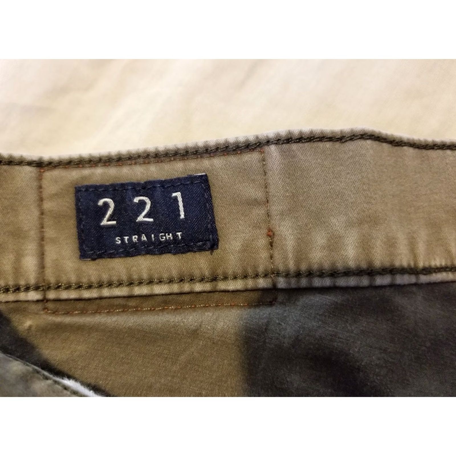 Lucky Brand Lucky Brand Jeans 34x32 Slim Straight Denim 5-Pocket Men Beige Khaki Pants Vintage No Size US 34 / EU 50 - 6 Thumbnail