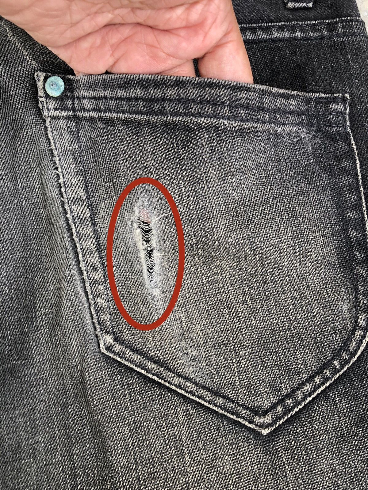 If Six Was Nine Japanese Tesoro Flared Jeans Distressed Jeans Size US 32 / EU 48 - 14 Thumbnail