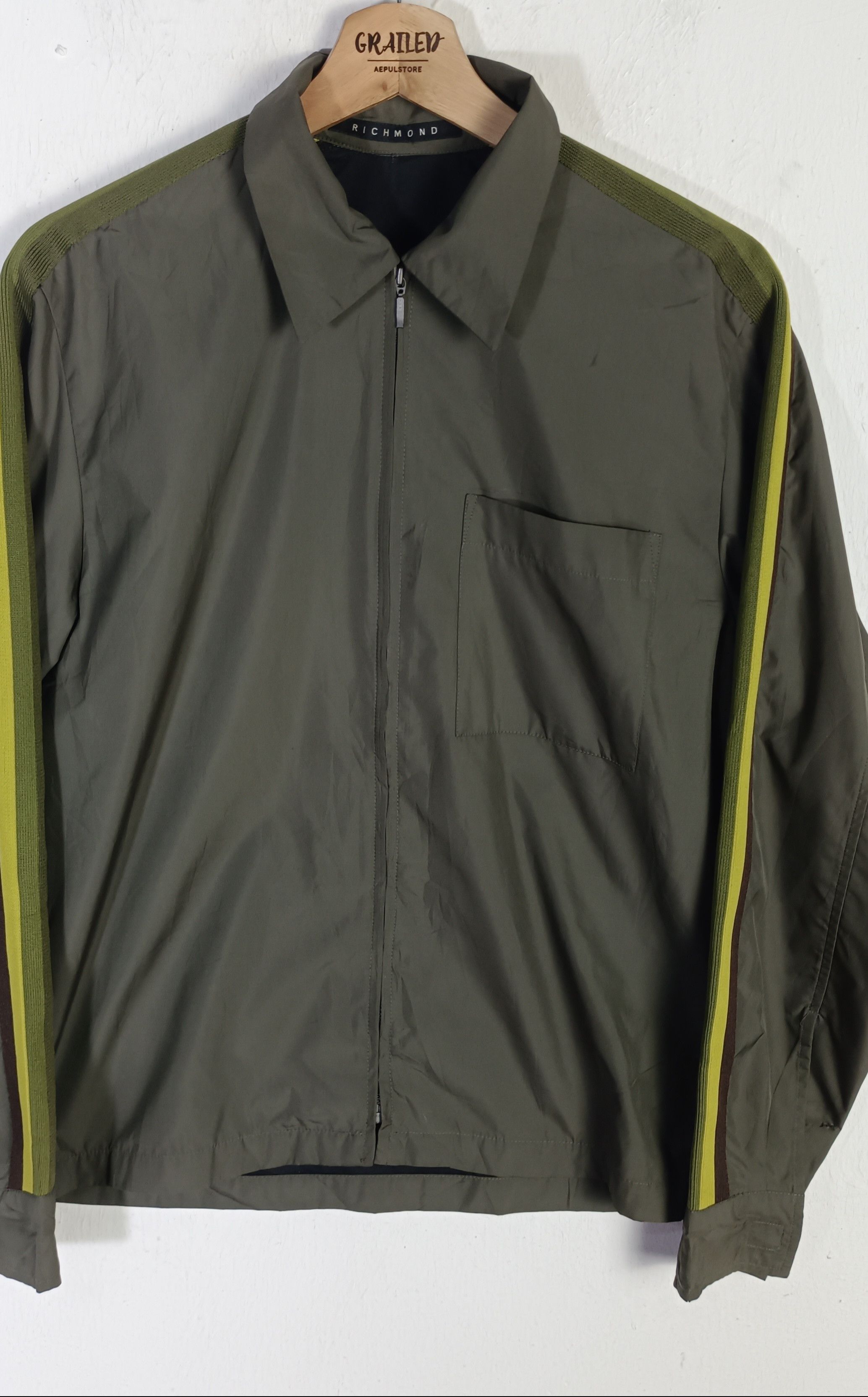 John Richmond Richmond Nylon Zipper Jacket Size US M / EU 48-50 / 2 - 3 Thumbnail