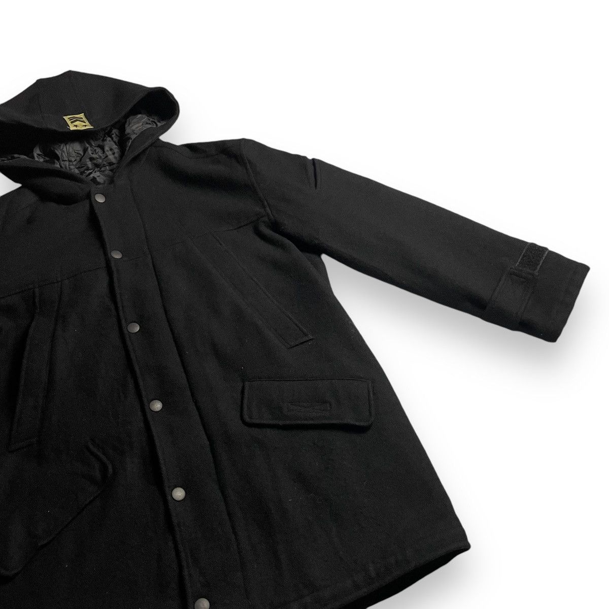 If Six Was Nine 🇯🇵 VINTAGE PPFM WOOL BUTTON UP WOOL PUNK GOTHIC JACKET Size US XL / EU 56 / 4 - 4 Thumbnail